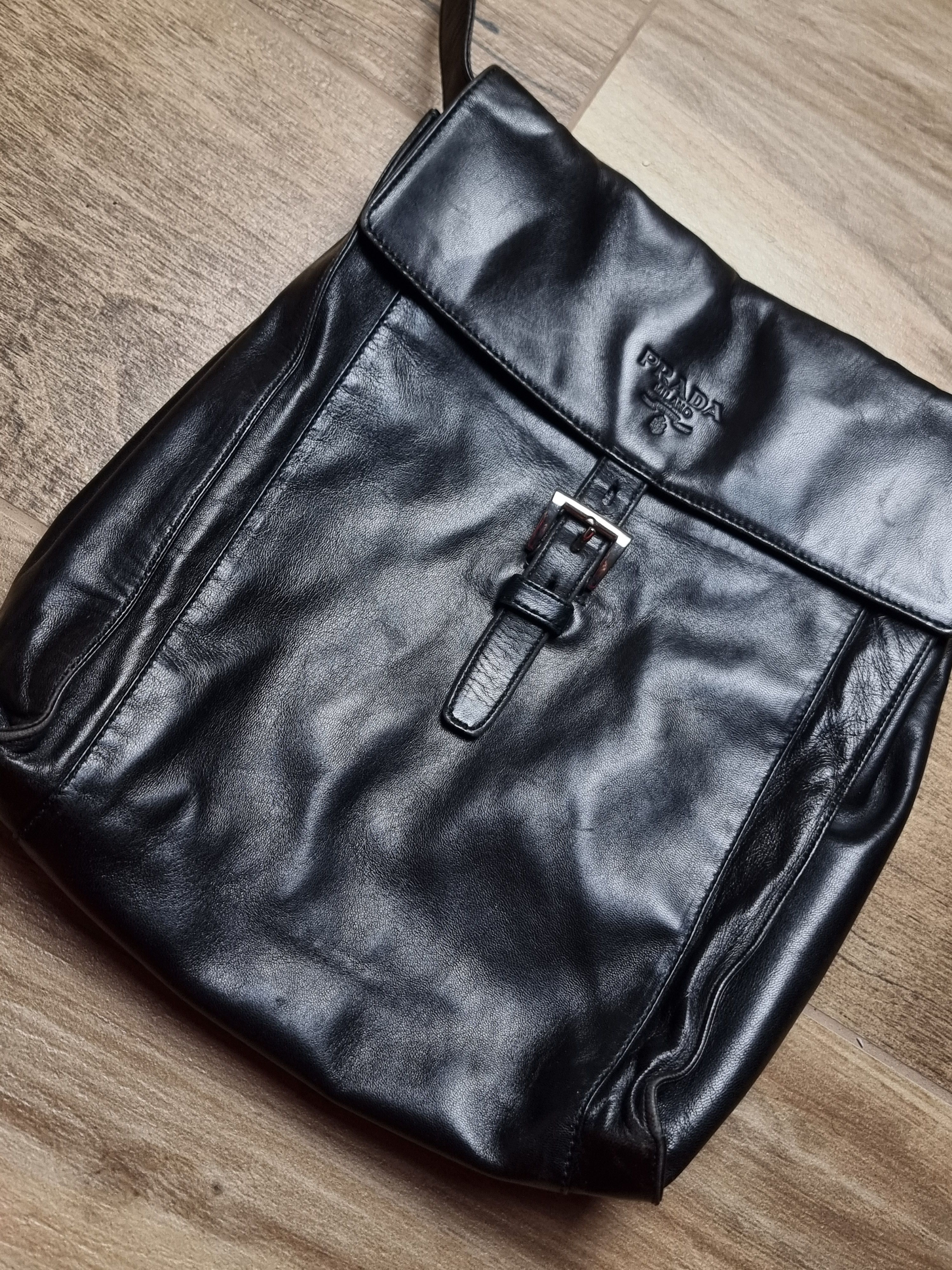 Prada Vintage Prada leather bag Size ONE SIZE - 2 Thumbnail