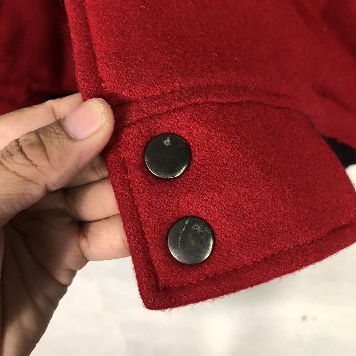 Japanese Brand 📌Vintage Varsity Leather Jacket Wild Knight Embroidery Size US L / EU 52-54 / 3 - 19 Thumbnail