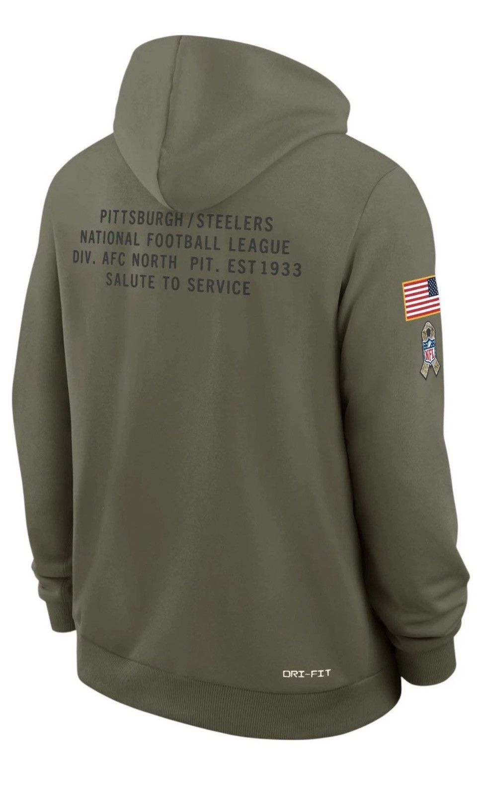 Nike Nike Authentic NFL Pittsburgh Steelers 2025 Salute to Servic Size US XXL / EU 58 / 5 - 2 Thumbnail
