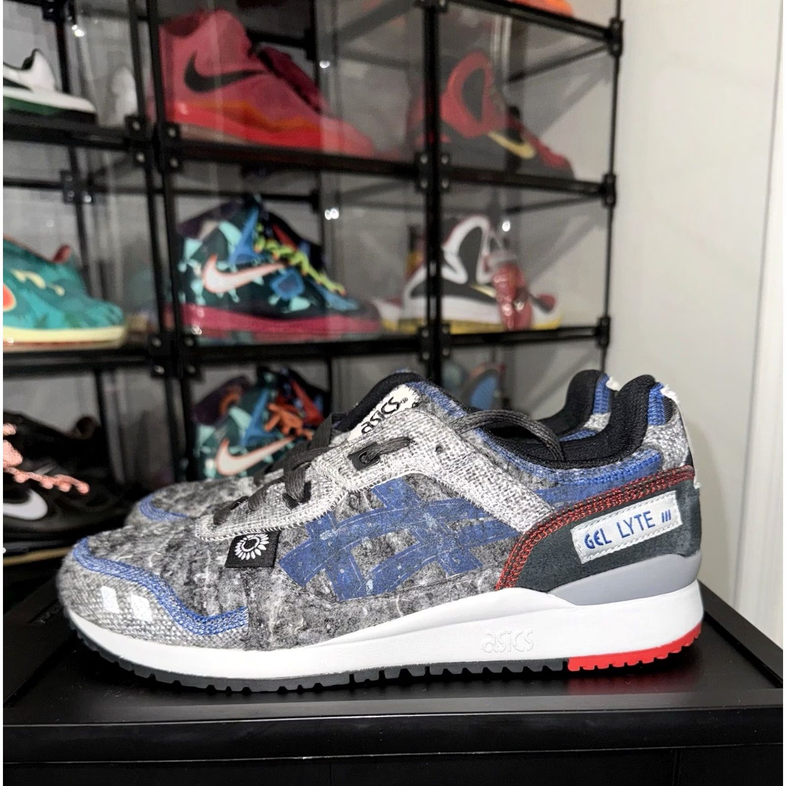Asics ASICS Gel Lyte 3 Wool Sneaker Multicolor Size 9 RARE Unreleased Promo Sample Mens Size US 9 / EU 42 - 4 Thumbnail