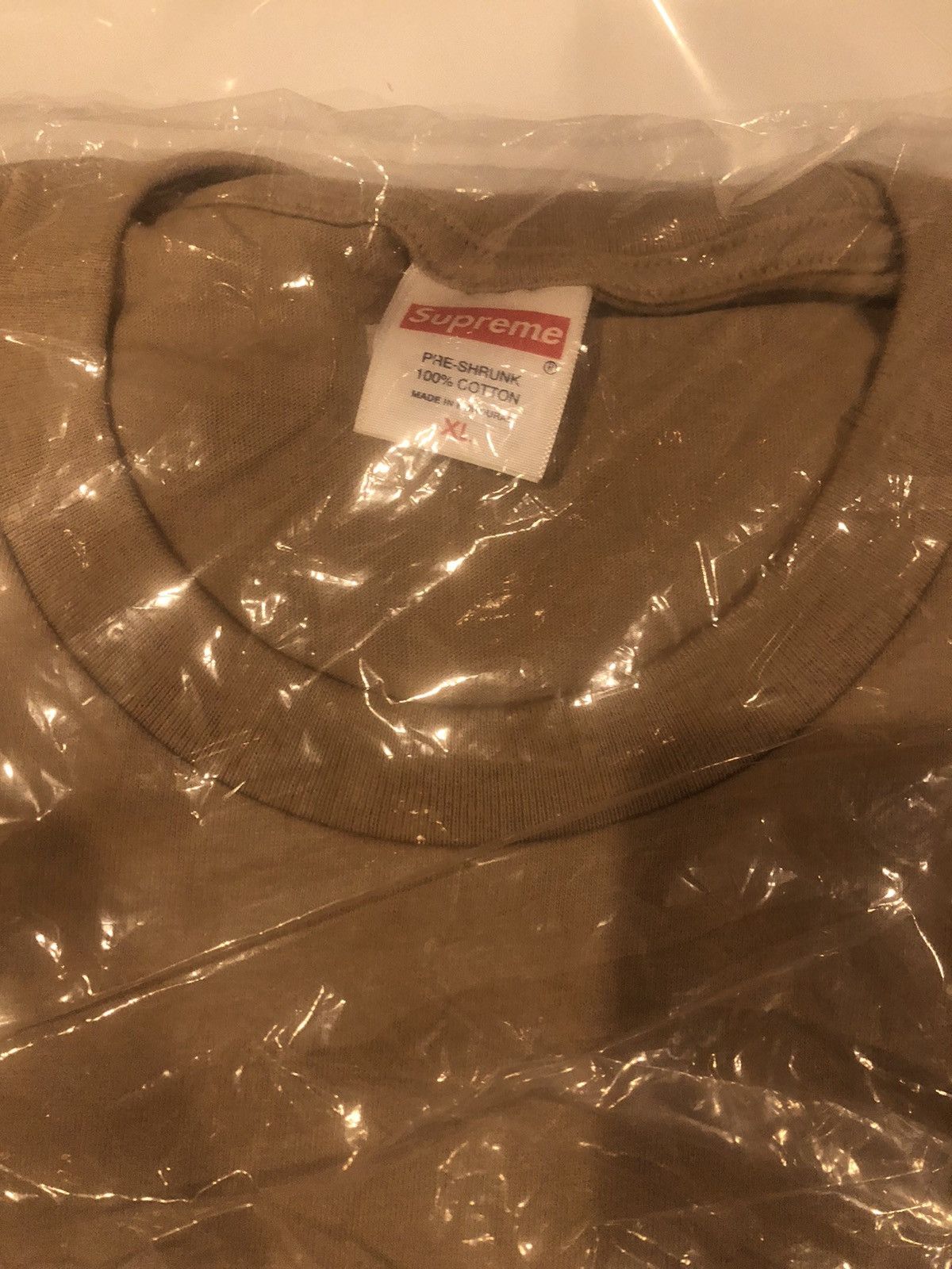 FW 24 Tera Patrick Supreme Tee XL Khaki