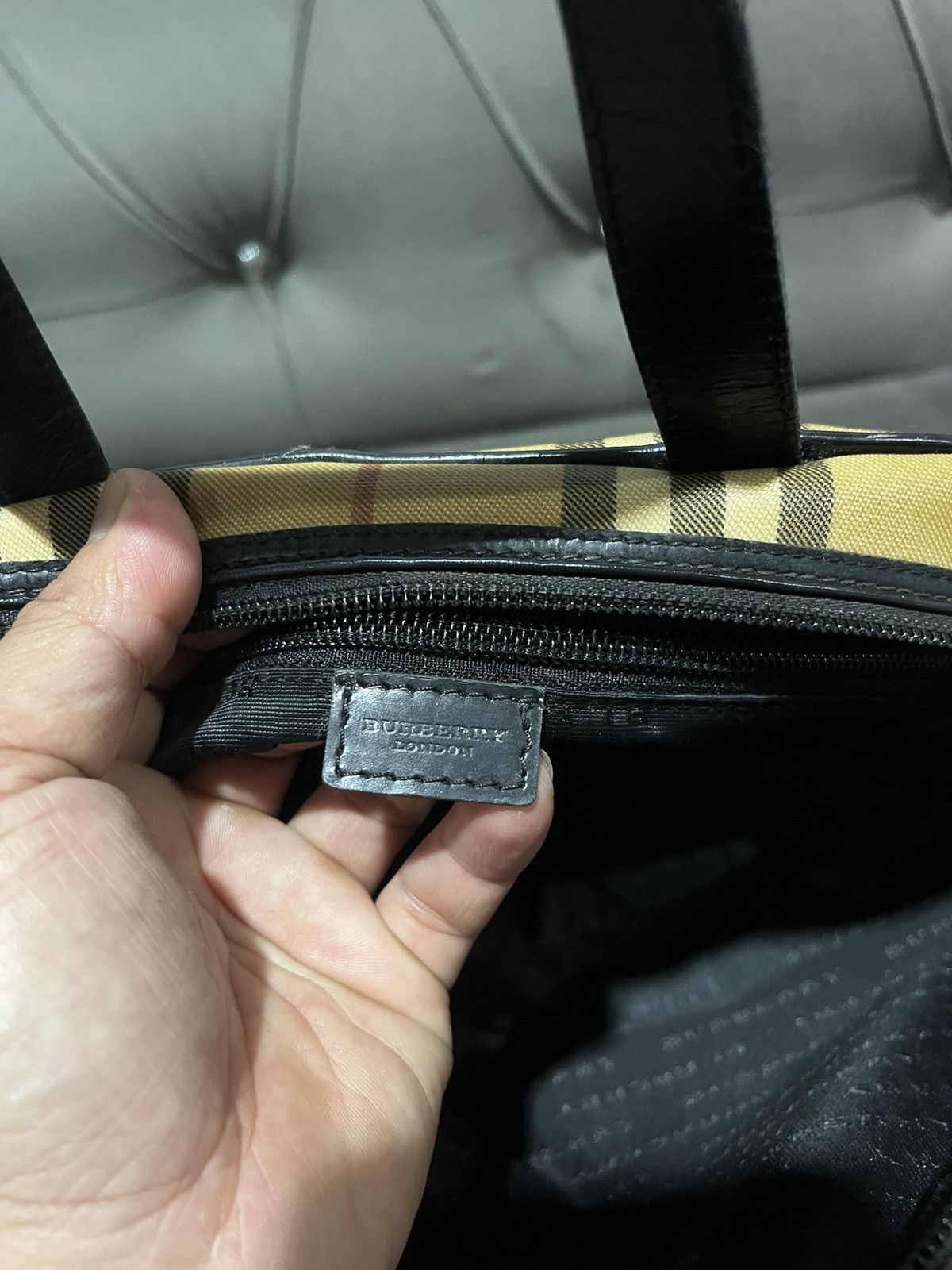 Burberry Authentic Burberry Nova Check Dome Handbag Size ONE SIZE - 22 Thumbnail