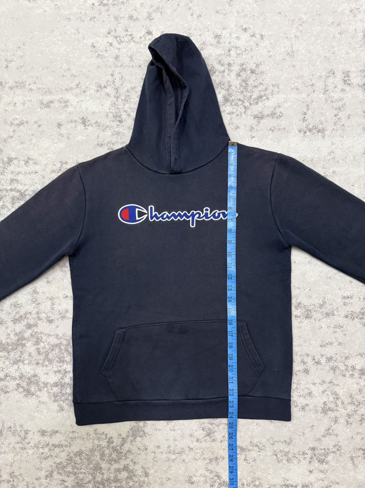 Champion CHAMPION REVERSE WEAVE FADED BLUE PULLOVER SWWATER HOODIE Size US S / EU 44-46 / 1 - 14 Thumbnail