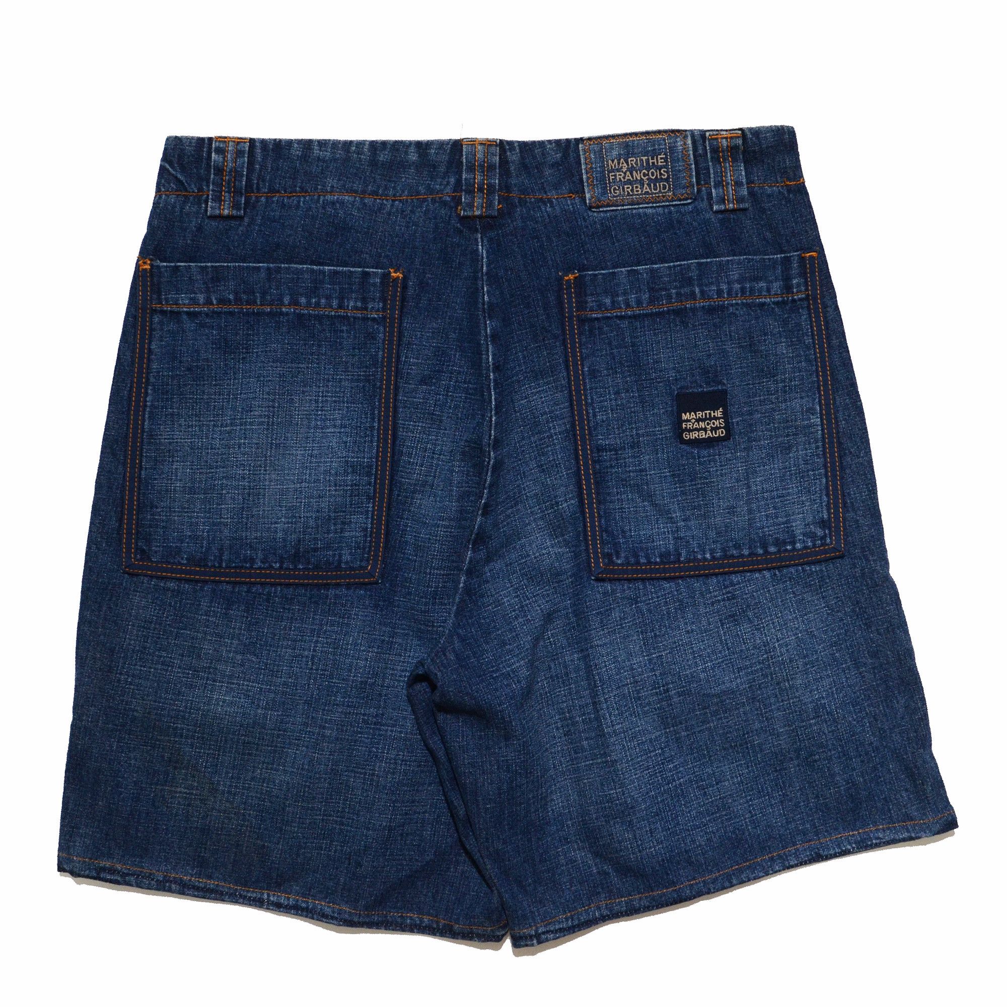 Marithe + Francois Girbaud M+FG Shorts Cargo Denim Y2K Hiphop 2006 Craft Size US 36 / EU 52 - 2 Thumbnail