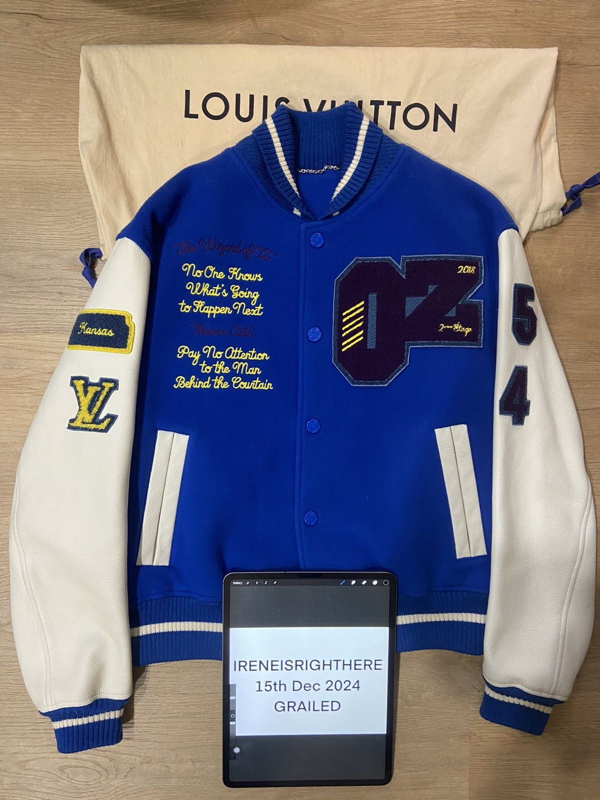 Louis Vuitton Louis Vuitton Wizard of Oz Varsity Jacket Size US S / EU 44-46 / 1 - 2 Thumbnail