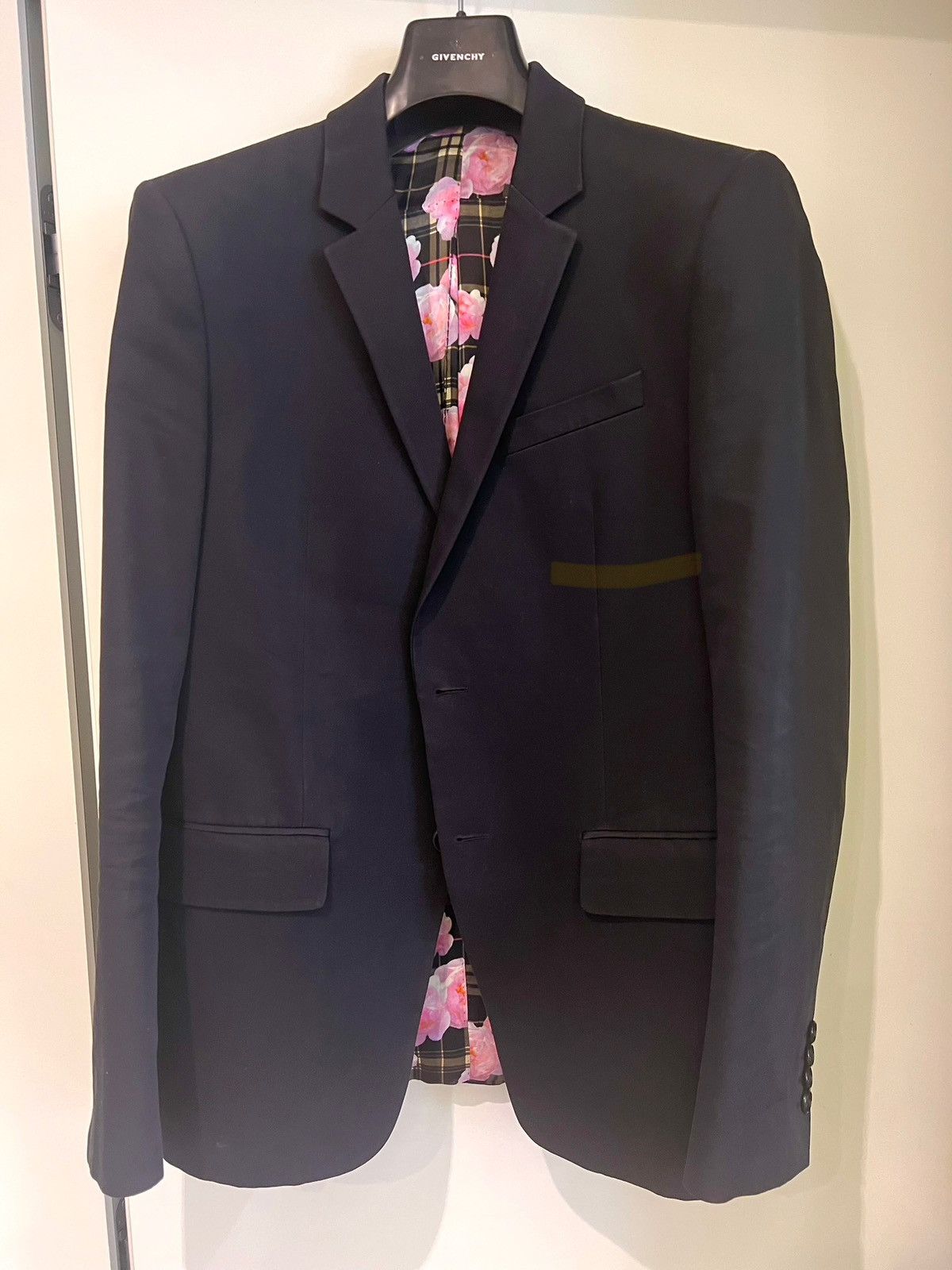 Givenchy × Riccardo Tisci Givenchy tisci Archive SS2013 tartan floral print blazer Size 50R - 1 Thumbnail