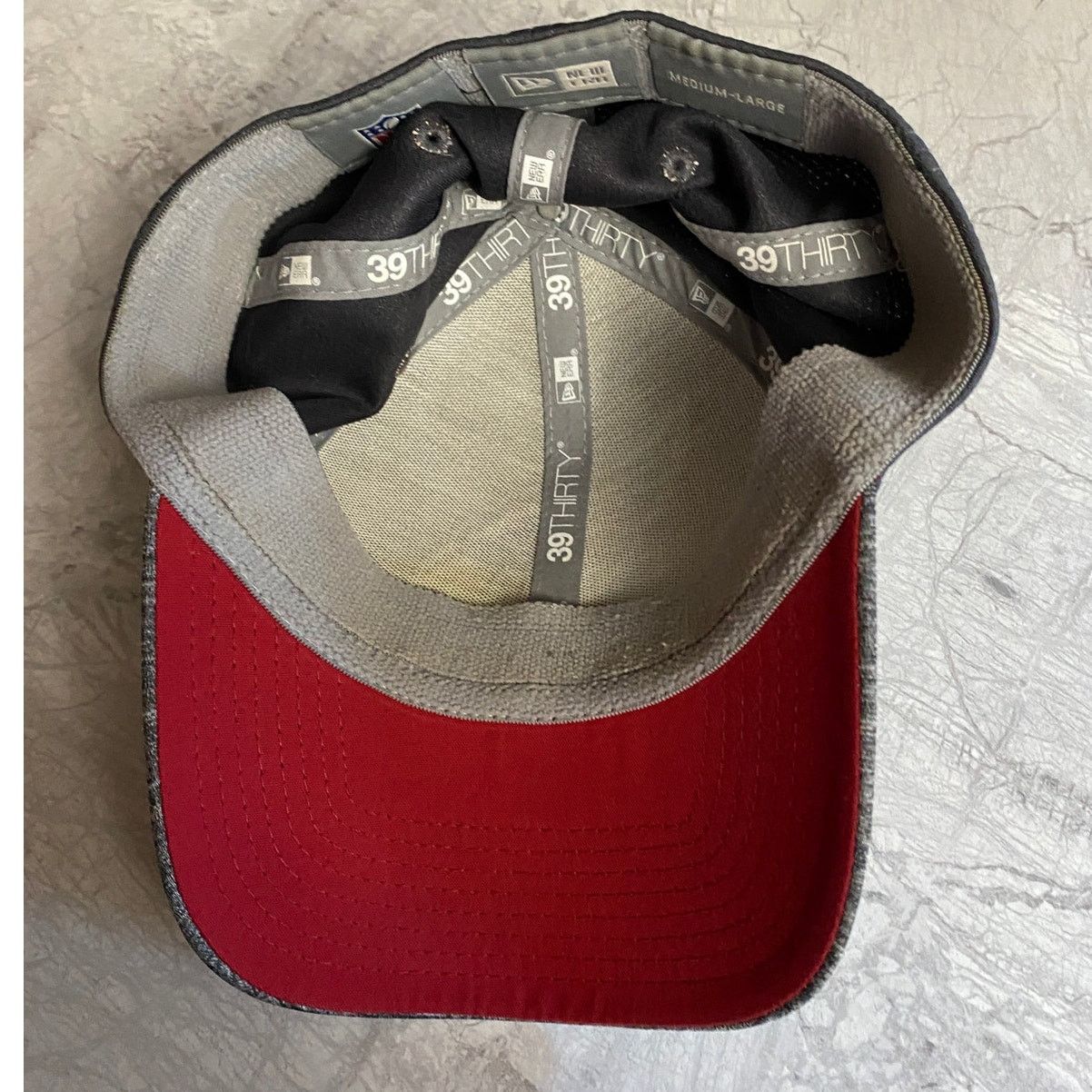 New Era Arizona Cardinals Stretch-Fit Hat Size M/L Size ONE SIZE - 7 Thumbnail