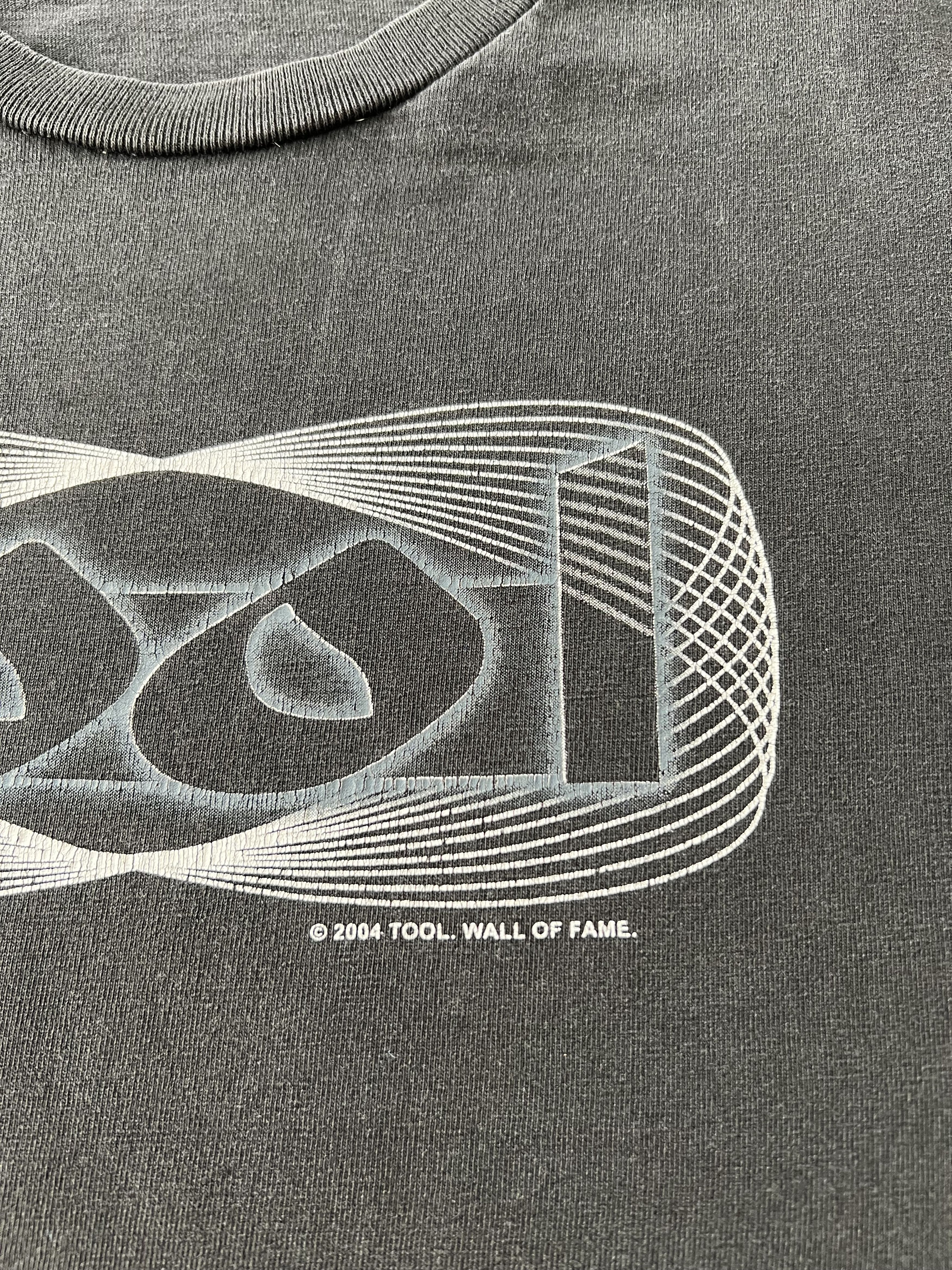 Band Tees Vintage 2004 Tool Rock Band Hypnosis Flame Black T-shirt Size US S / EU 44-46 / 1 - 8 Thumbnail