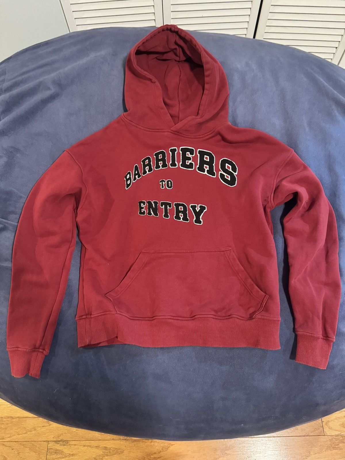 Fugazi Fugazi “Barriers to Entry” hoodie | Grailed