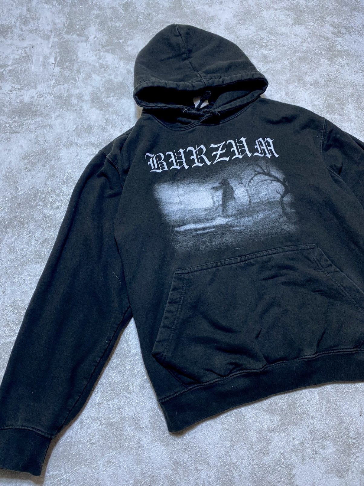 Band Tees Vintage Burzum Filosofem Hoodie - Black Metal Band Merch Size US M / EU 48-50 / 2 - 2 Thumbnail