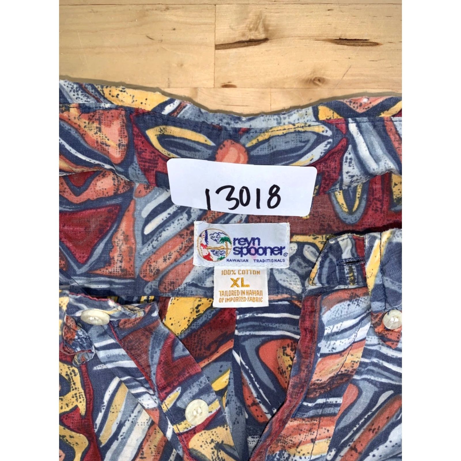 Reyn Spooner Reyn Spooner Hawaiian Shirt Men XL 1/4 Button Short Sleeve Multicolor Beach Tropical Casual Vacation 13018 Size US XL / EU 56 / 4 - 2 Thumbnail