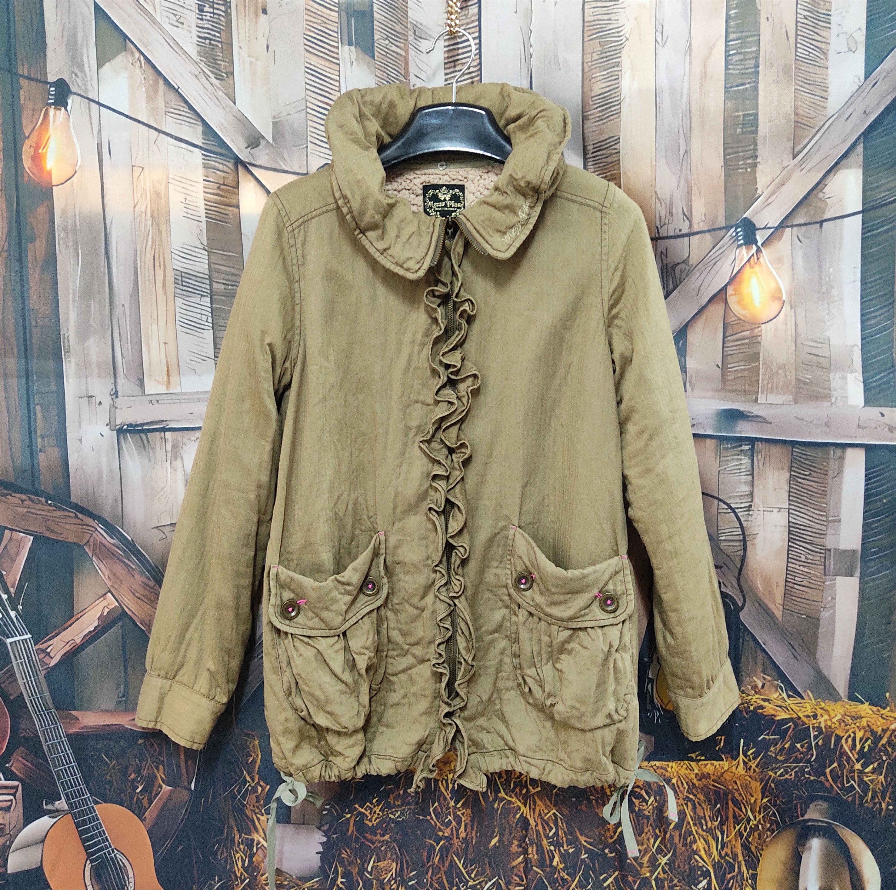 Angel Blue MEZZO PIANO Sweet Couture Hysteric Ruffle Lined Jacket Size M / US 6-8 / IT 42-44 - 2 Thumbnail