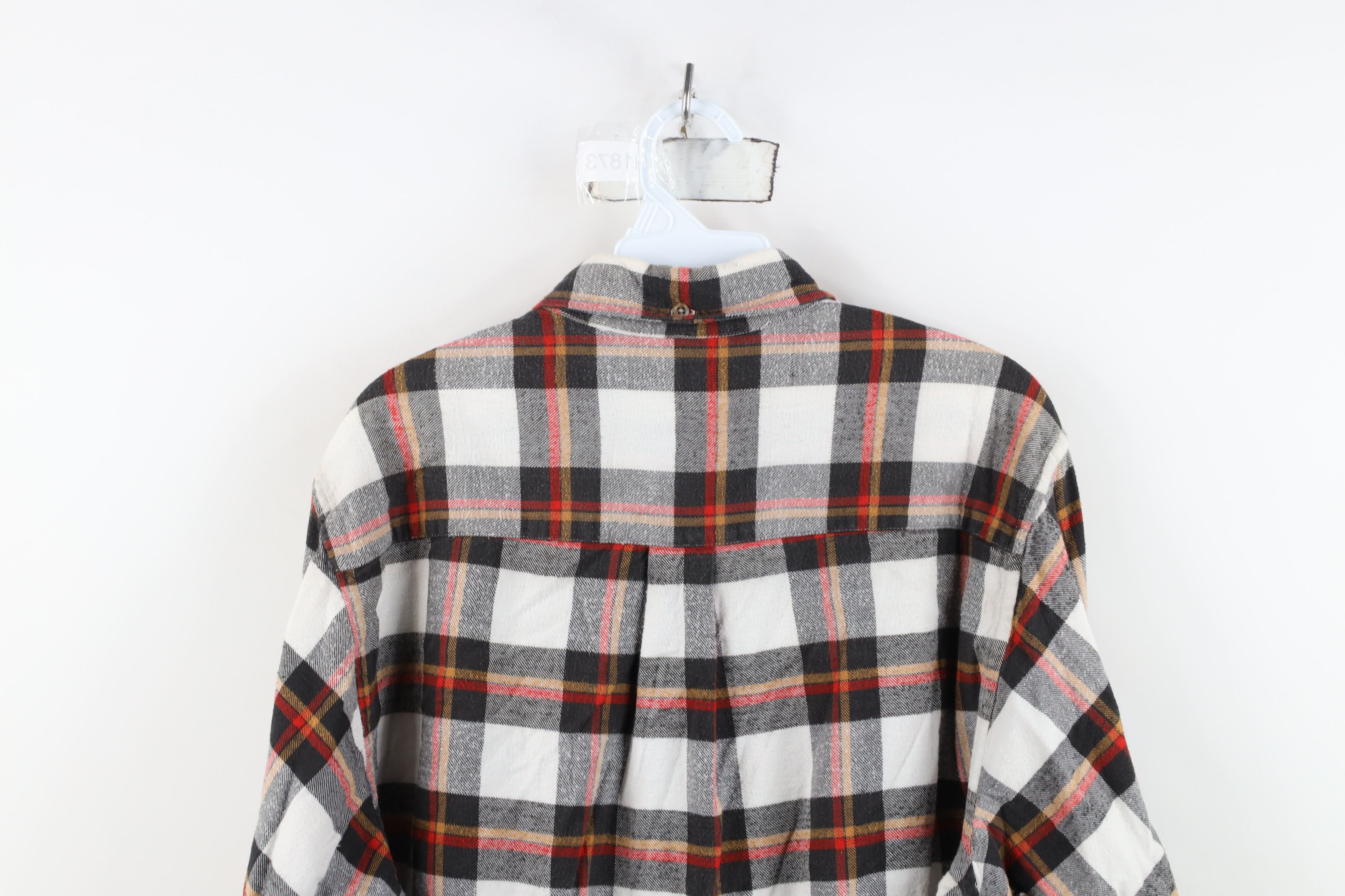 Vintage Vintage 90s Streetwear Flannel Collared Button Down Shirt Size US M / EU 48-50 / 2 - 12 Thumbnail