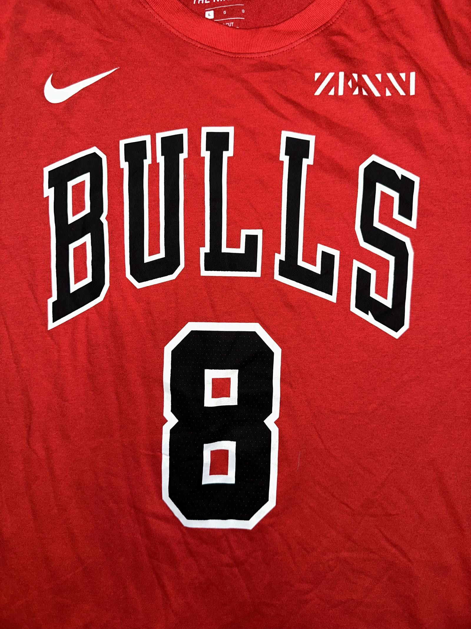 Nike Nike Men's Zach LaVine Chi Bull Icn Zenni N Prfmc T-shirt Size US XXL / EU 58 / 5 - 2 Thumbnail