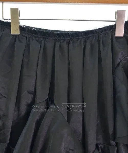 Comme des Garcons Comme des Garcons size S Black Retro Lace Design Skirt Size 24" / US 00 / IT 34 - 4 Thumbnail