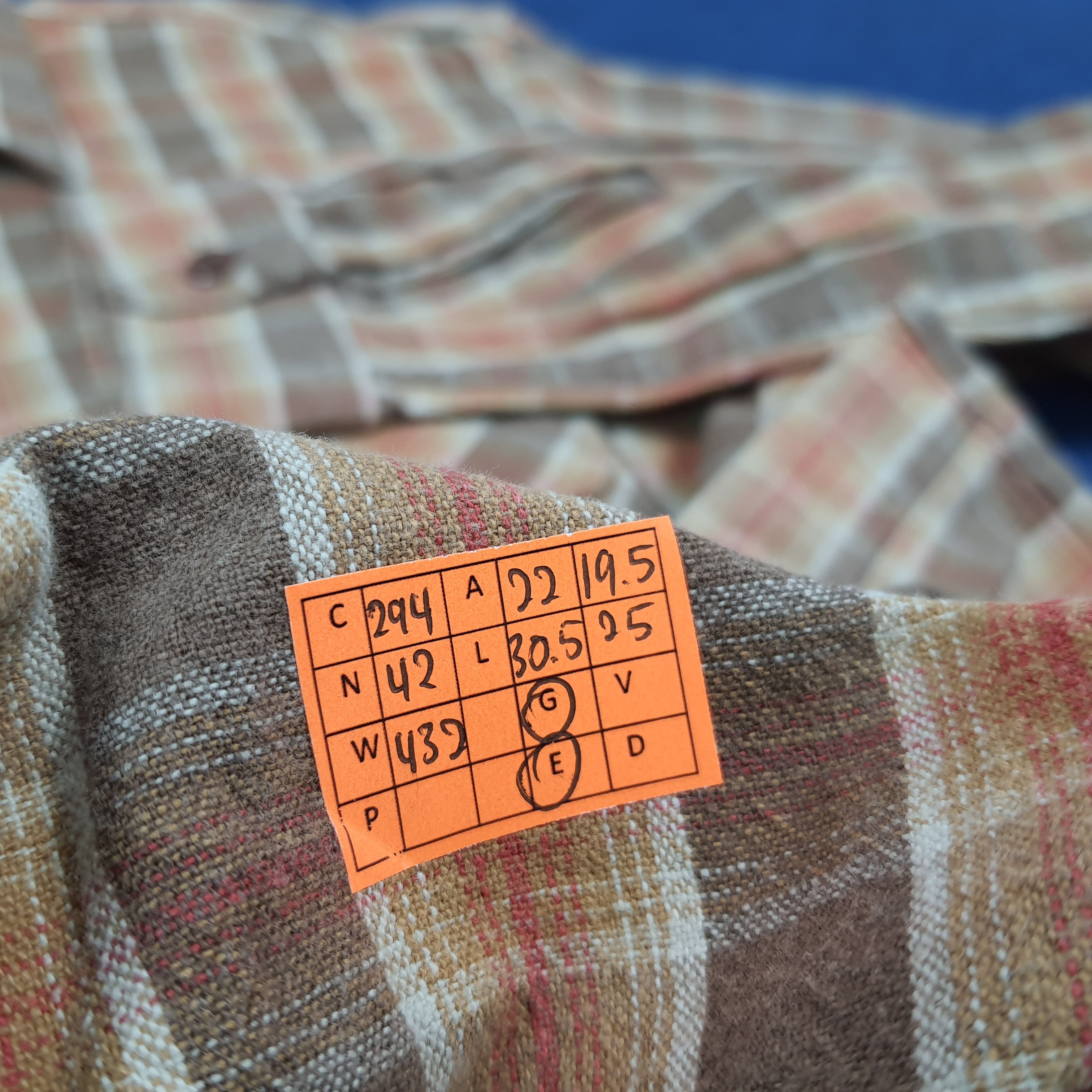 Sugar Cane Vintage Sugar Cane Japan Flannel Button Up Shirt C294N42 Size US M / EU 48-50 / 2 - 7 Thumbnail