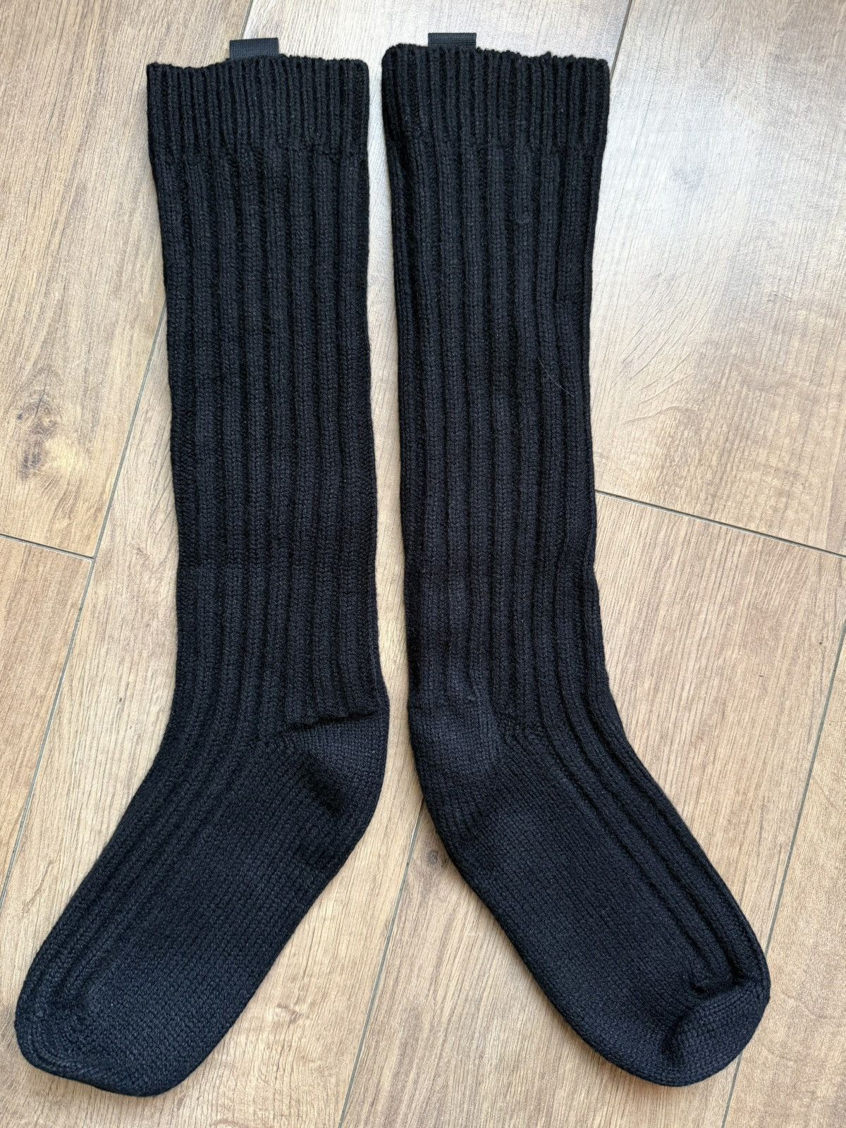 Rick Owens Rick Owens black cashmere socks Size ONE SIZE - 6 Thumbnail