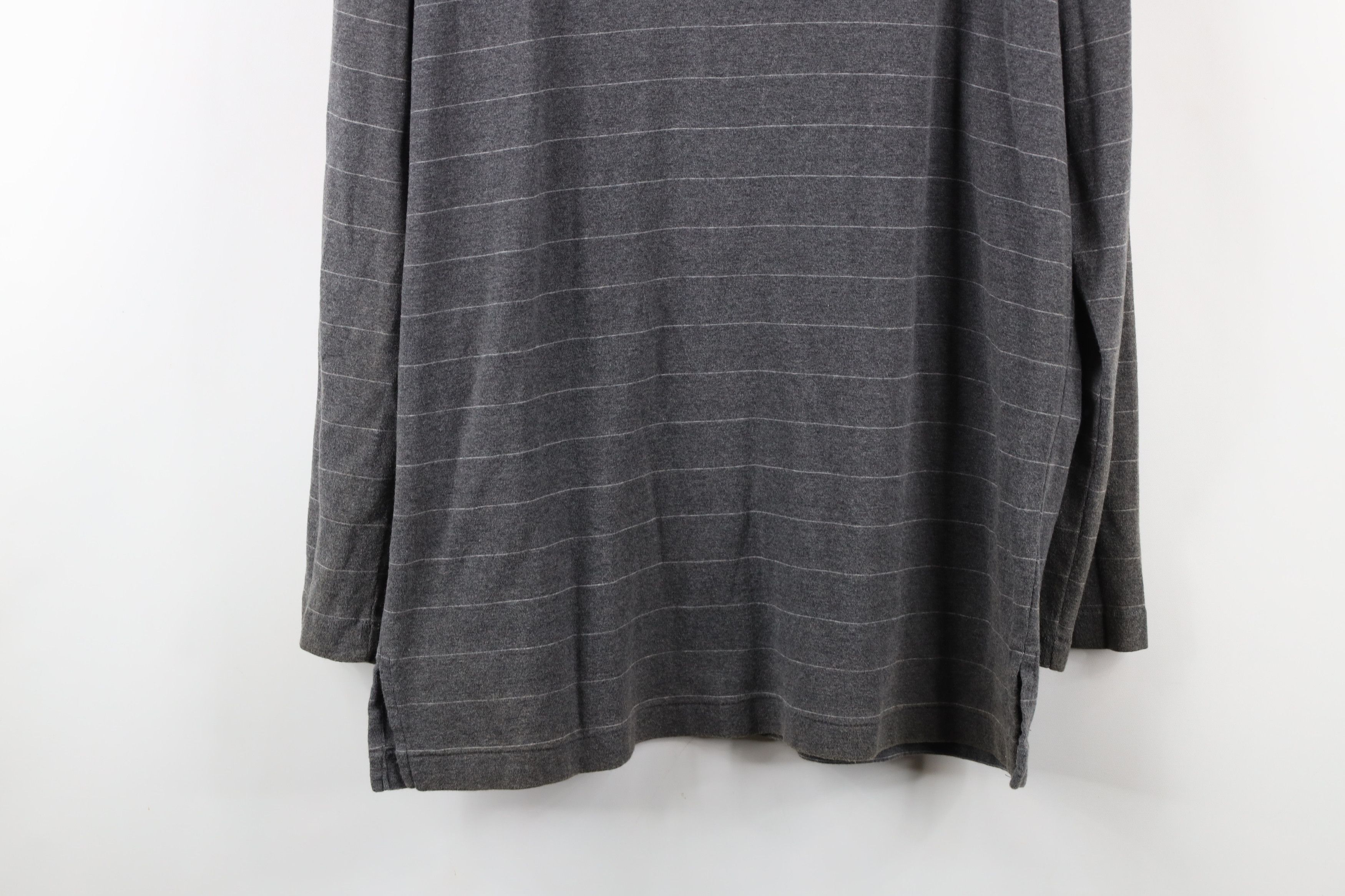 Ralph Lauren × Vintage Vintage 90s Ralph Lauren Striped Knit Long Sleeve Rugby Polo Size US M / EU 48-50 / 2 - 13 Thumbnail