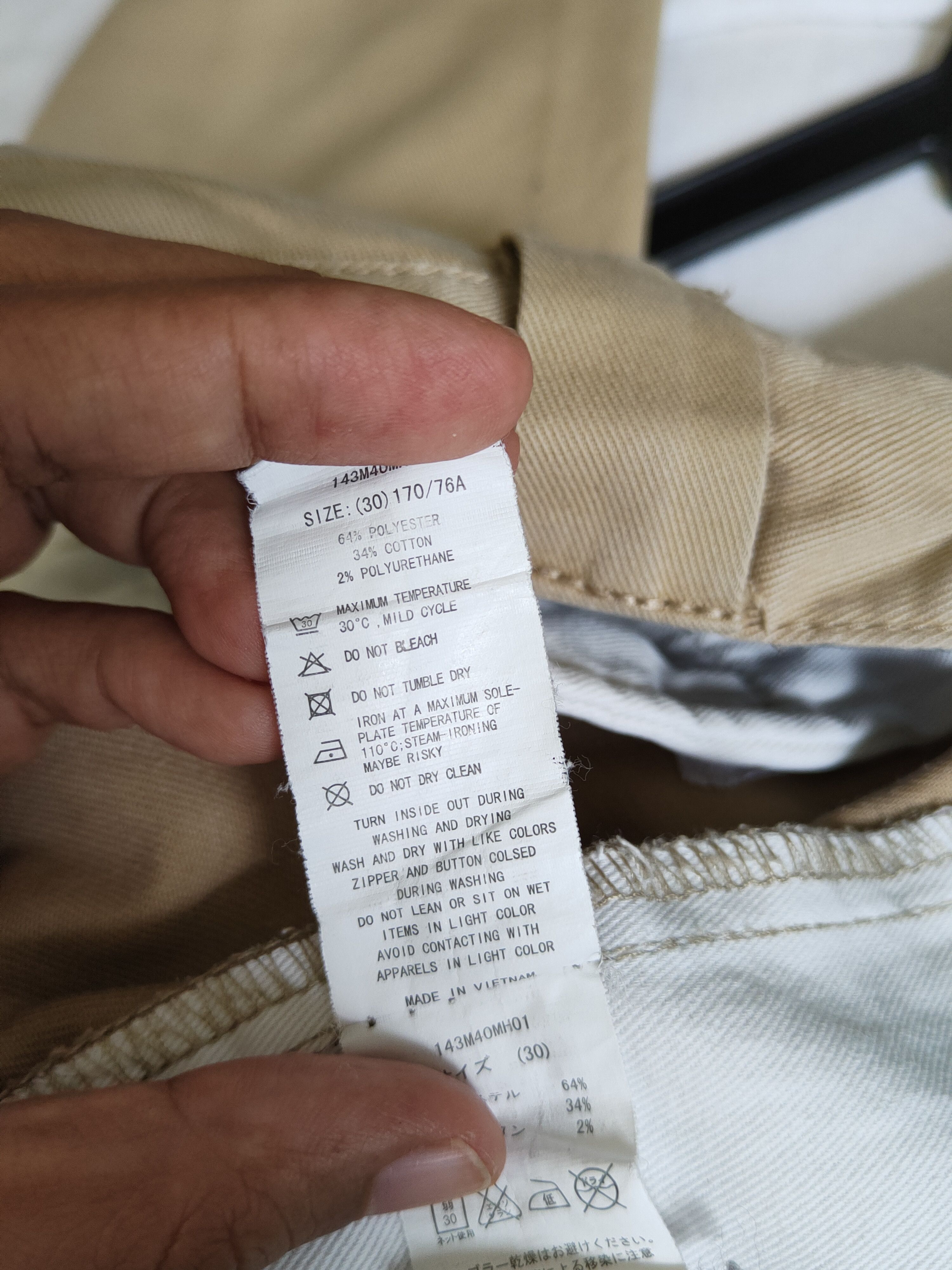 Dickies Dickies Beige vintage japan Casual Pants #S2473 Size US 30 / EU 46 - 15 Thumbnail