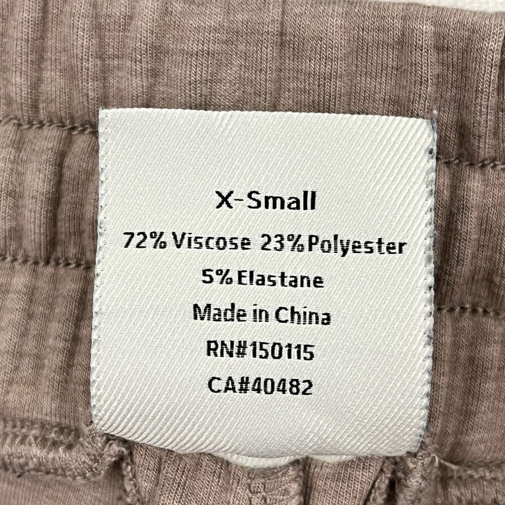 Varley VINTAGE Varley Double Soft The Slim Cuff Pant 25 Womens XS Heather Brown Active Relaxed Size 26" / US 2 / IT 38 - 3 Thumbnail