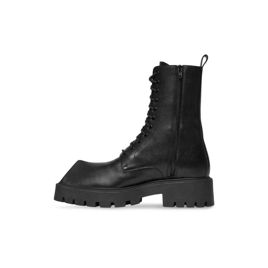 Balenciaga o1srvl11e0925 Rhino Lace-Up Boots in Black Size US 10 / EU 43 - 4 Thumbnail