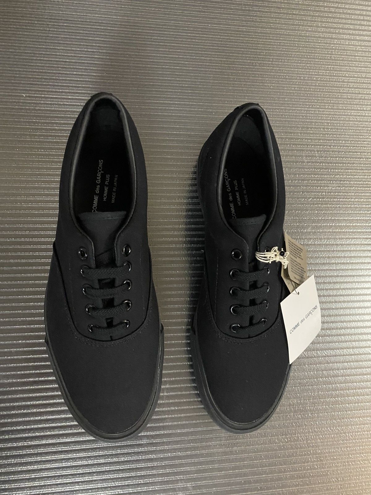 Comme des Garcons Homme Plus Comme des Garçons 🇯🇵 homme plus black ninja lace lows 8 NIB Size US 8 / EU 41 - 6 Thumbnail