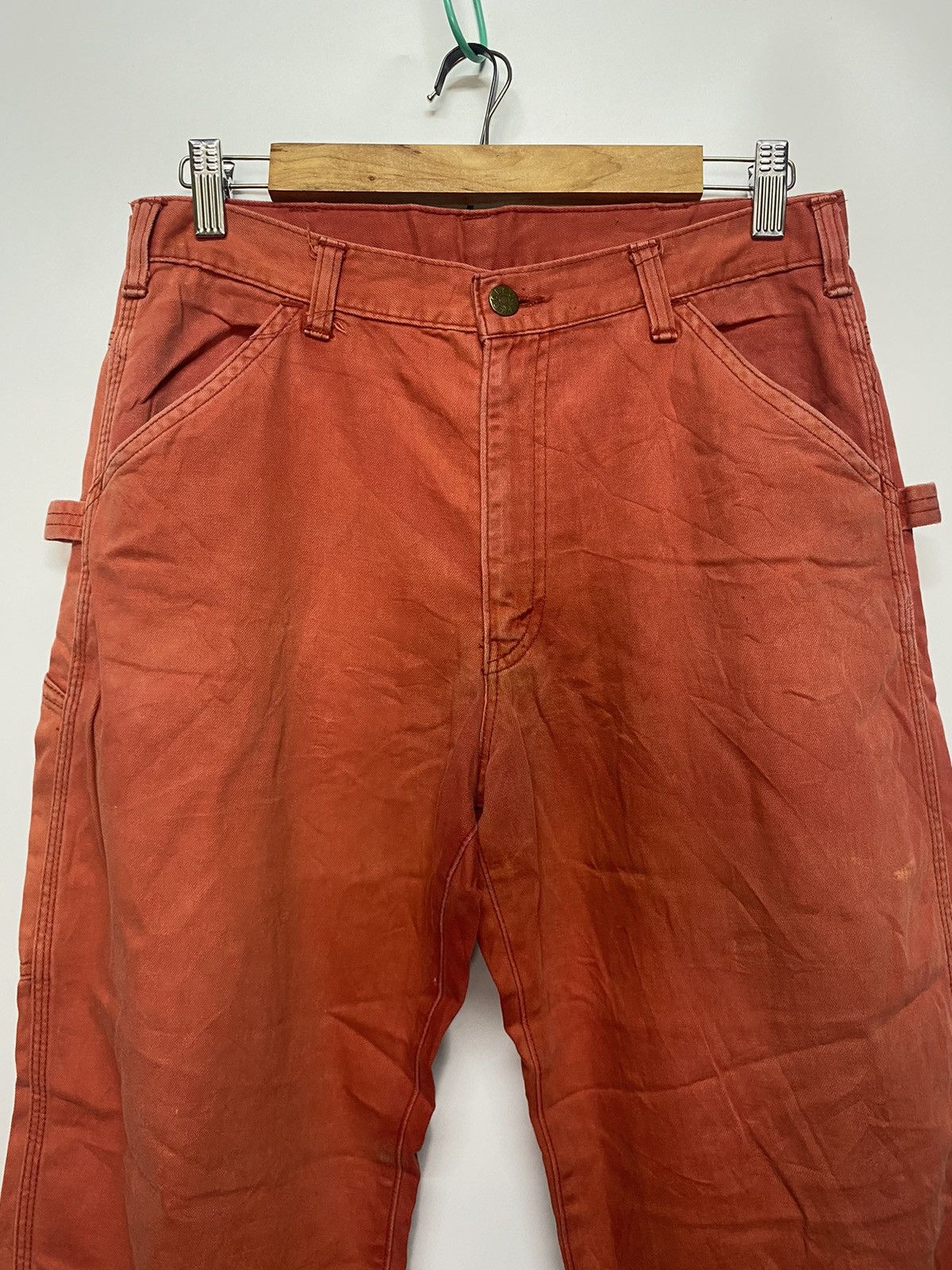 Carhartt × Japanese Brand Vintage Bobson Carpenter Cotton American Worker Jeans Size US 30 / EU 46 - 5 Thumbnail