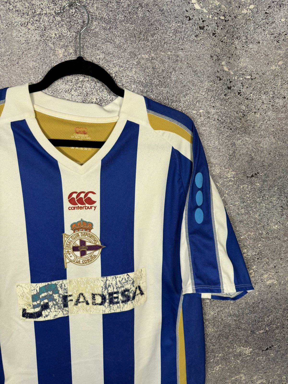 Canterbury of New Zealand × Vintage Deportivo de La Coruna 2007/08 Canterbury Soccer Jersey Size US XXL / EU 58 / 5 - 2 Thumbnail