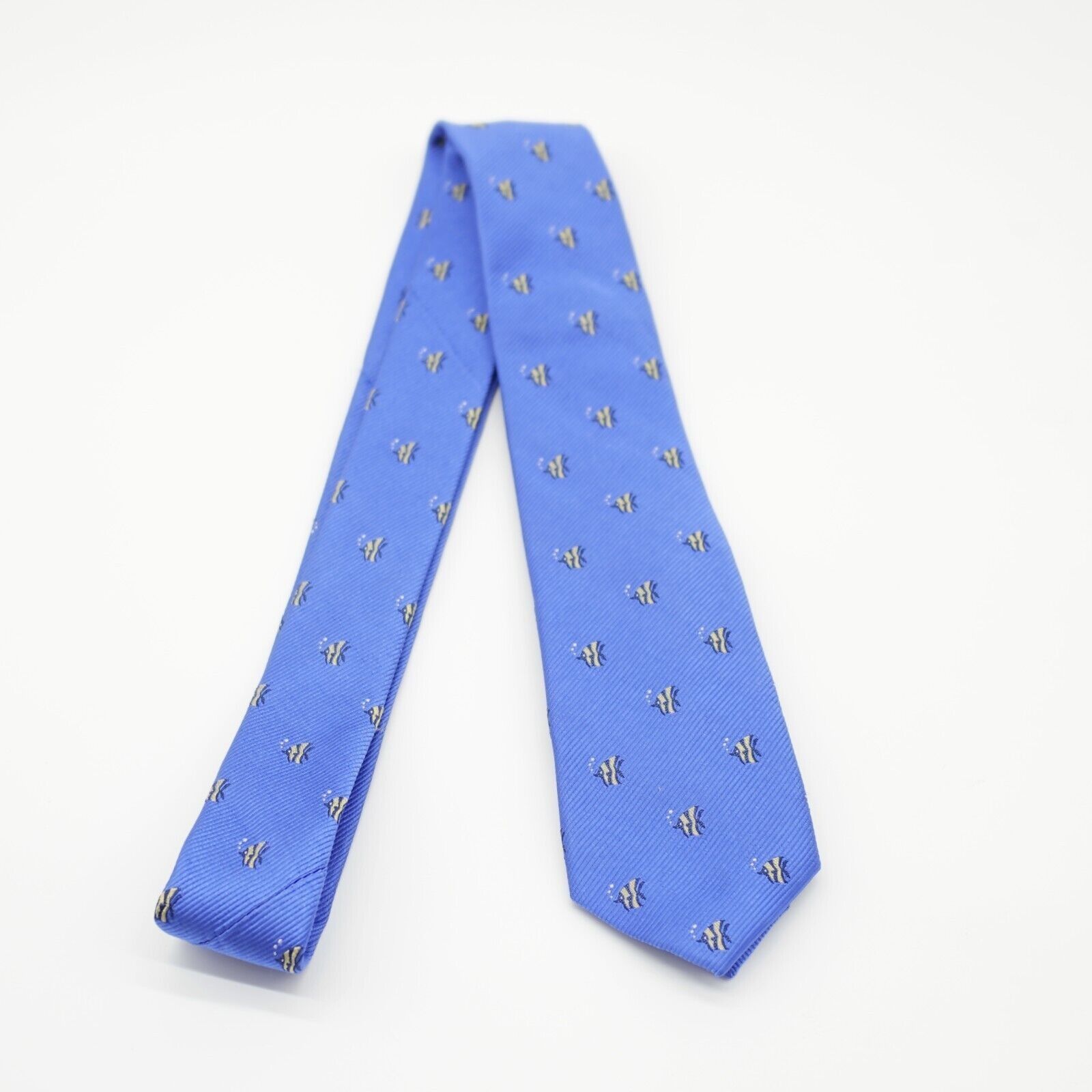 Lauren Ralph Lauren Lauren Ralph Lauren Woven Novelty Fish Blue Short Skinny Sil Size ONE SIZE - 6 Thumbnail