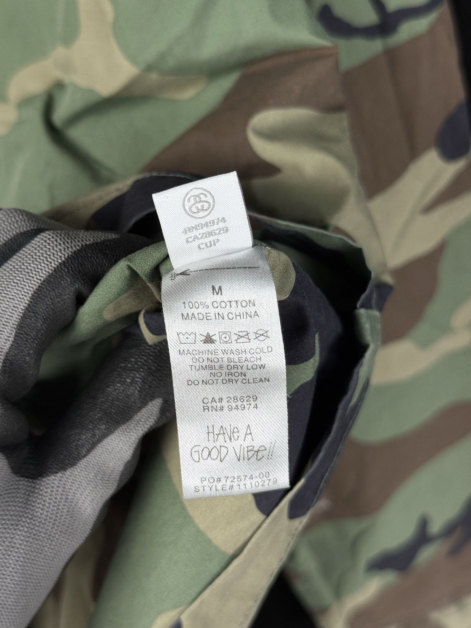 Stussy stussy camo coach jacket Size US M / EU 48-50 / 2 - 11 Thumbnail