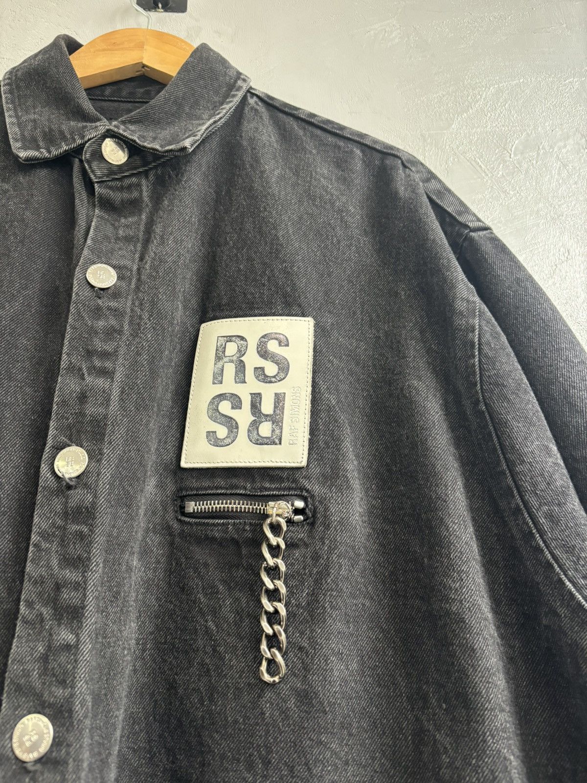 Raf Simons Raf Simons AW20 -21 life on Mars oversized denim jacket Size US M / EU 48-50 / 2 - 6 Thumbnail