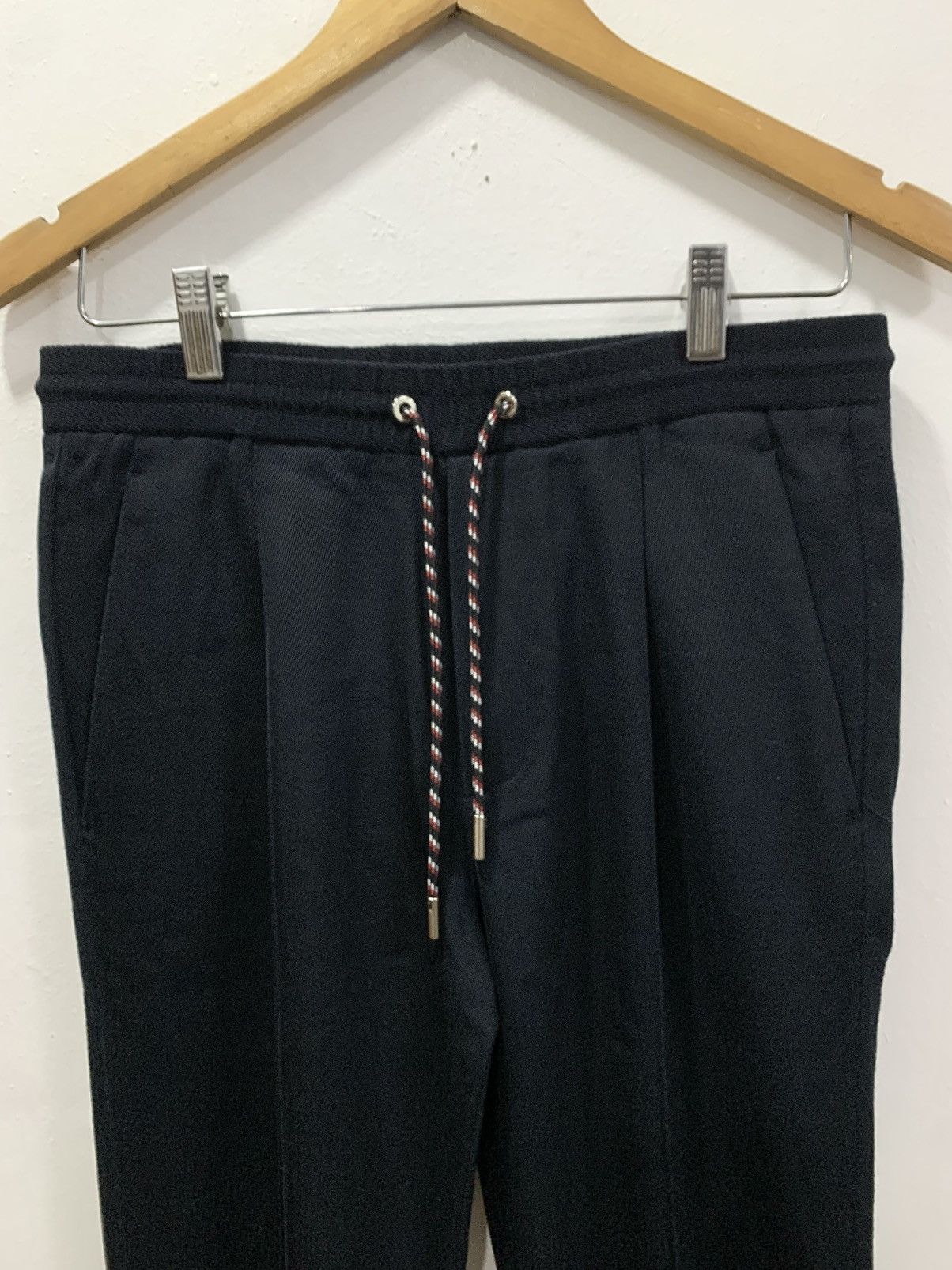 Dior DIOR HOMME TUCK - ANKLE ZIPPED JOGGER PANTS (WOOL) Size US 29 - 3 Thumbnail