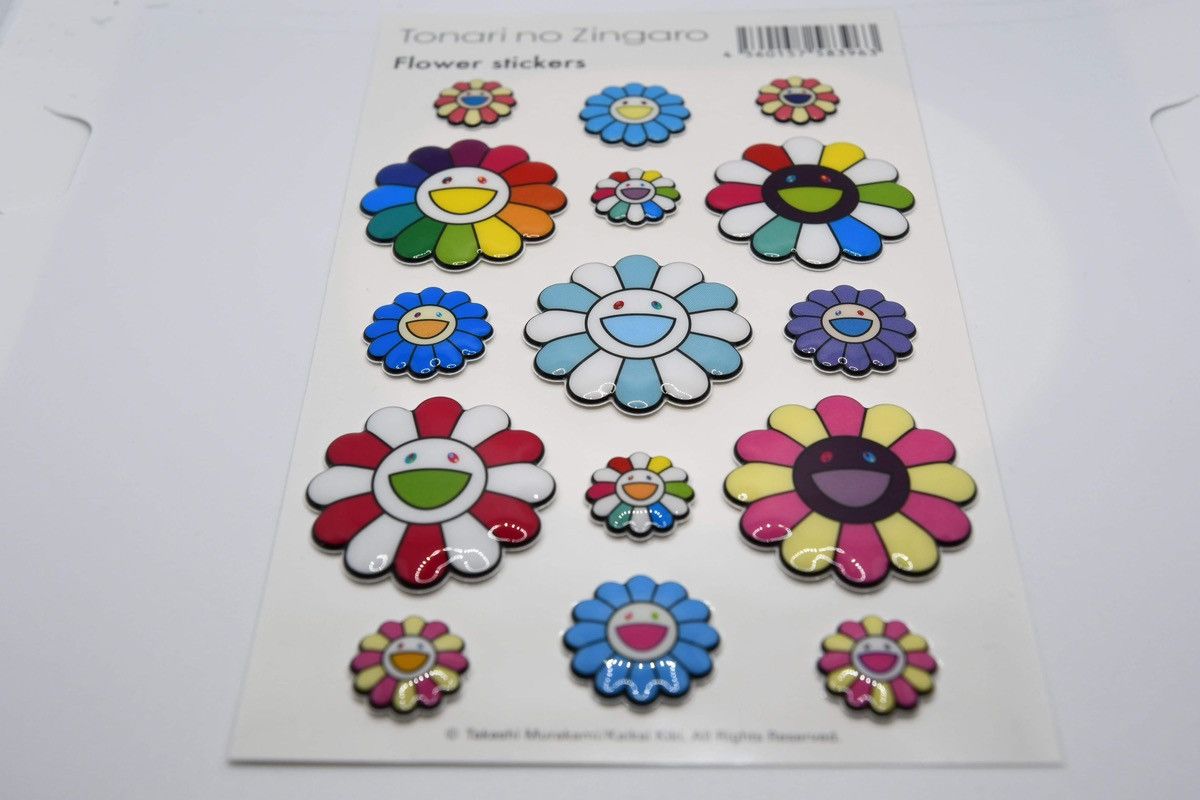 Takashi Murakami Takashi Murakami - Pukupuku stickers - Flower Size ONE SIZE - 2 Thumbnail