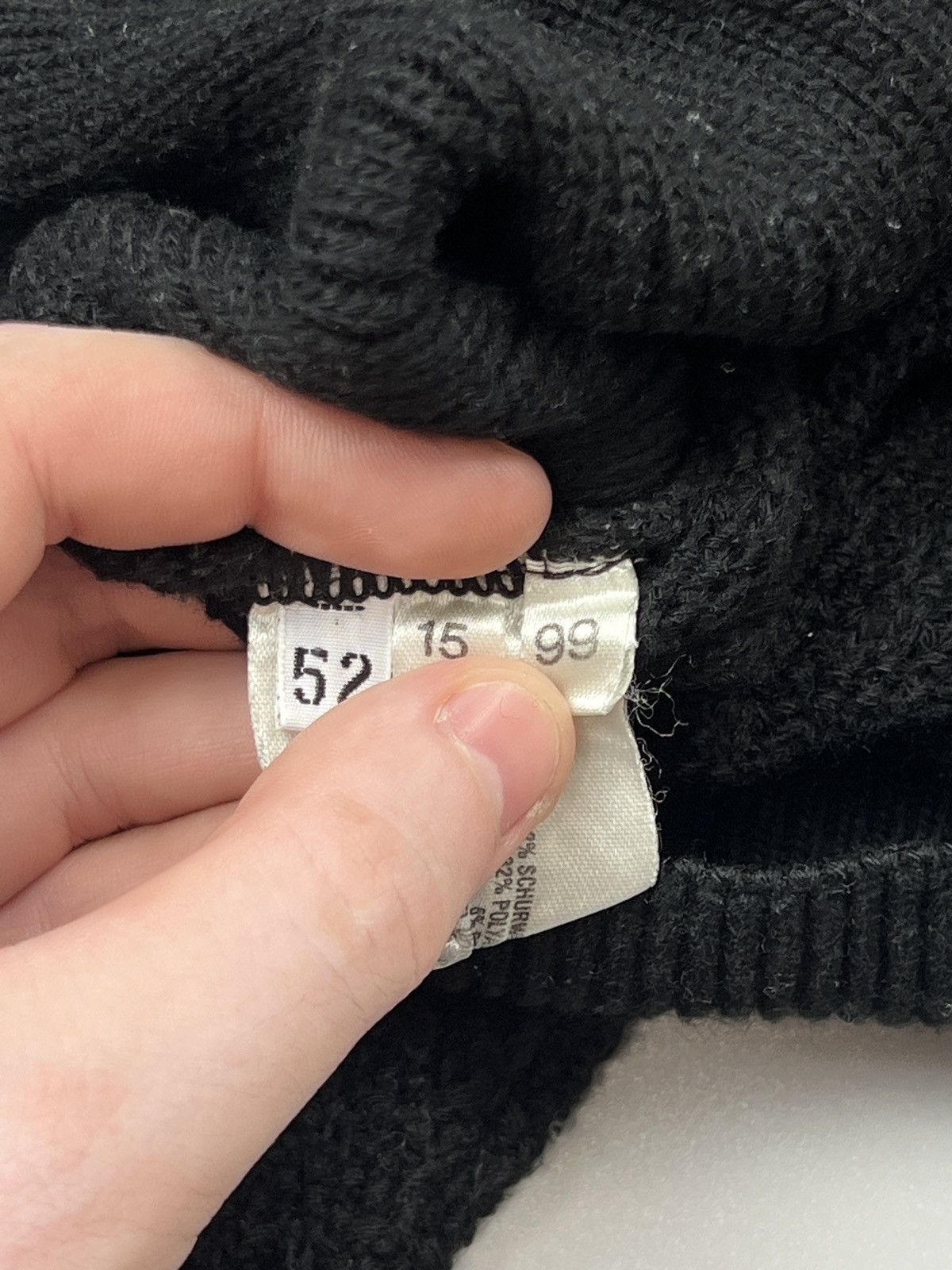 Carlo Colucci Carlo Colucci Mockneck Checkmate Pattern Sweater (Y0458) Size US L / EU 52-54 / 3 - 8 Thumbnail