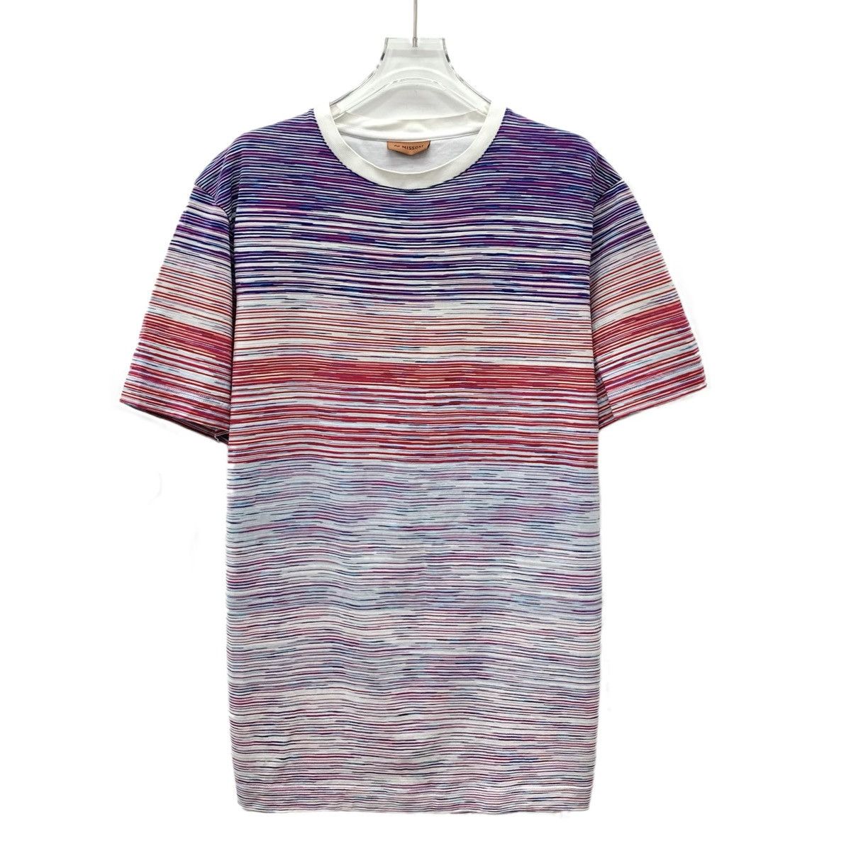 Missoni Missoni 22 Colorful Striped Short Sleeve T-Shirt K26WX Size US L / EU 52-54 / 3 - 1 Thumbnail