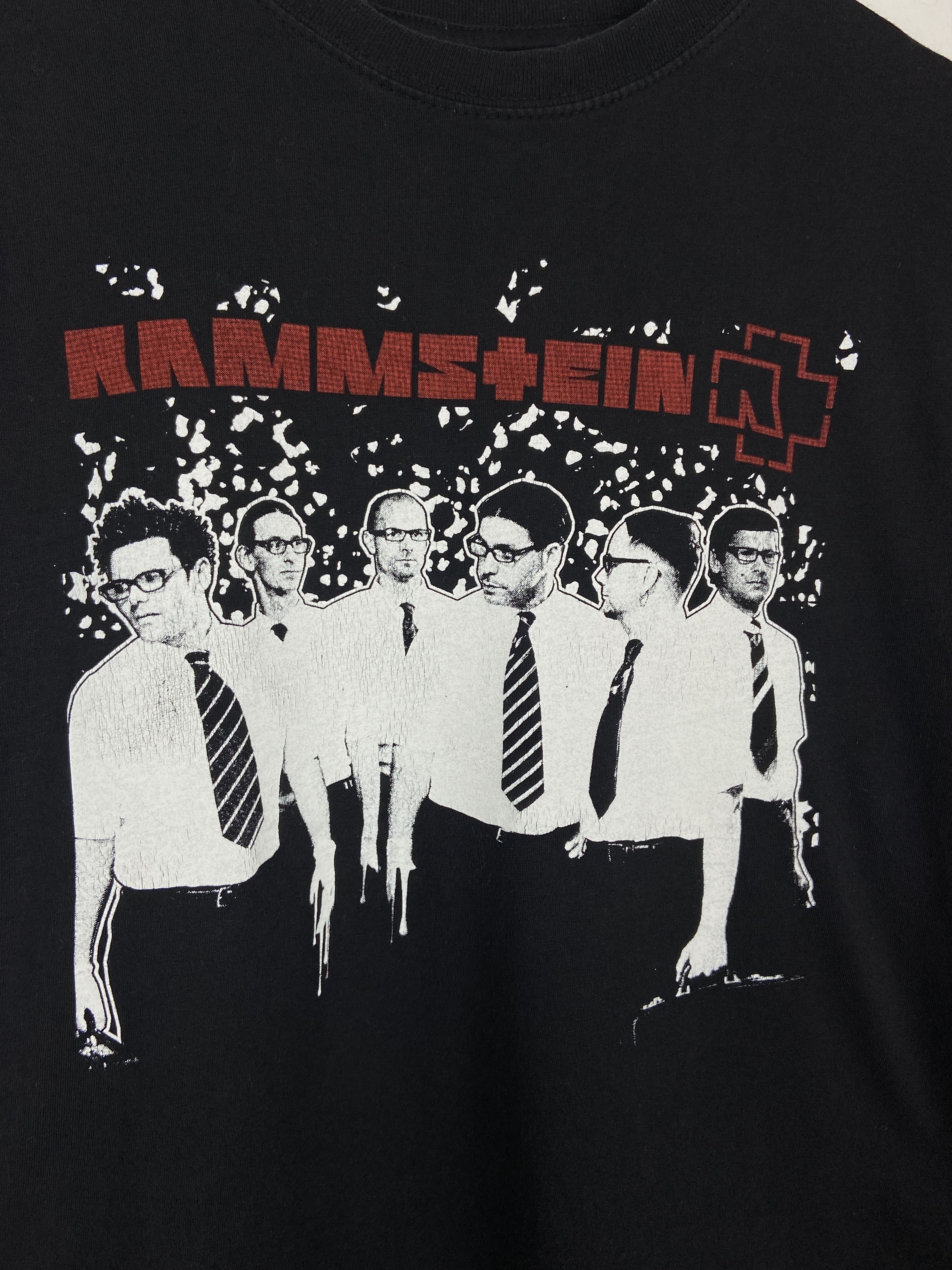 Band Tees Vintage Rammstein Metal Rock Band Graphic T Shirt Tee Size US L / EU 52-54 / 3 - 5 Thumbnail