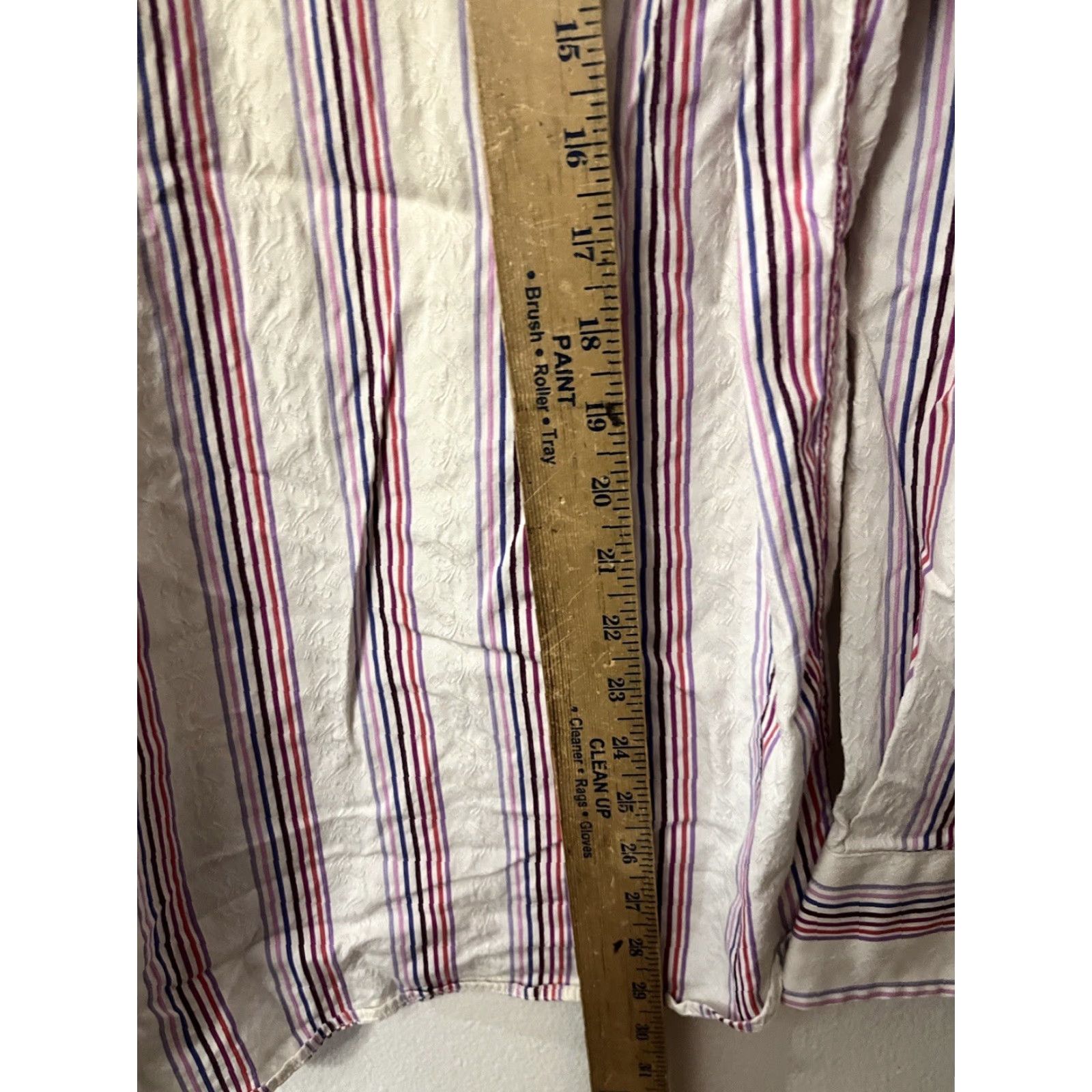 Tommy Hilfiger Tommy Hilfiger Button-Down Shirt Mens M 100% Cotton Multicolor Striped Button-Up Casual Formal Size US M / EU 48-50 / 2 - 4 Thumbnail