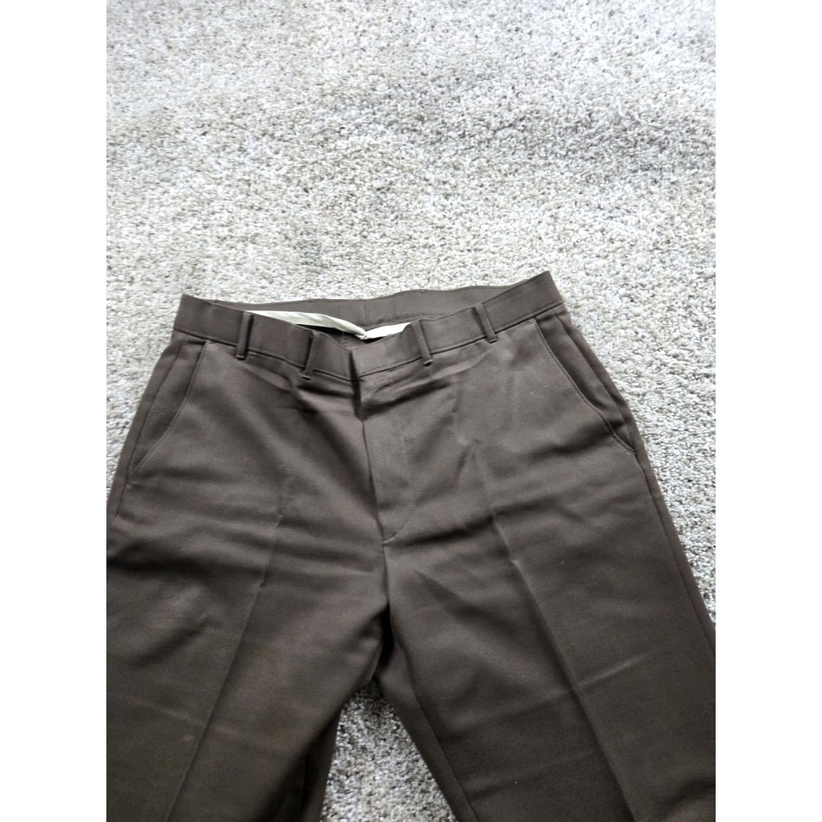 Levi's VINTAGE Levi's Sportswear Pants 38X29 Mens Brown Bootcut Flare Casual 80s Size US 38 / EU 54 - 4 Thumbnail