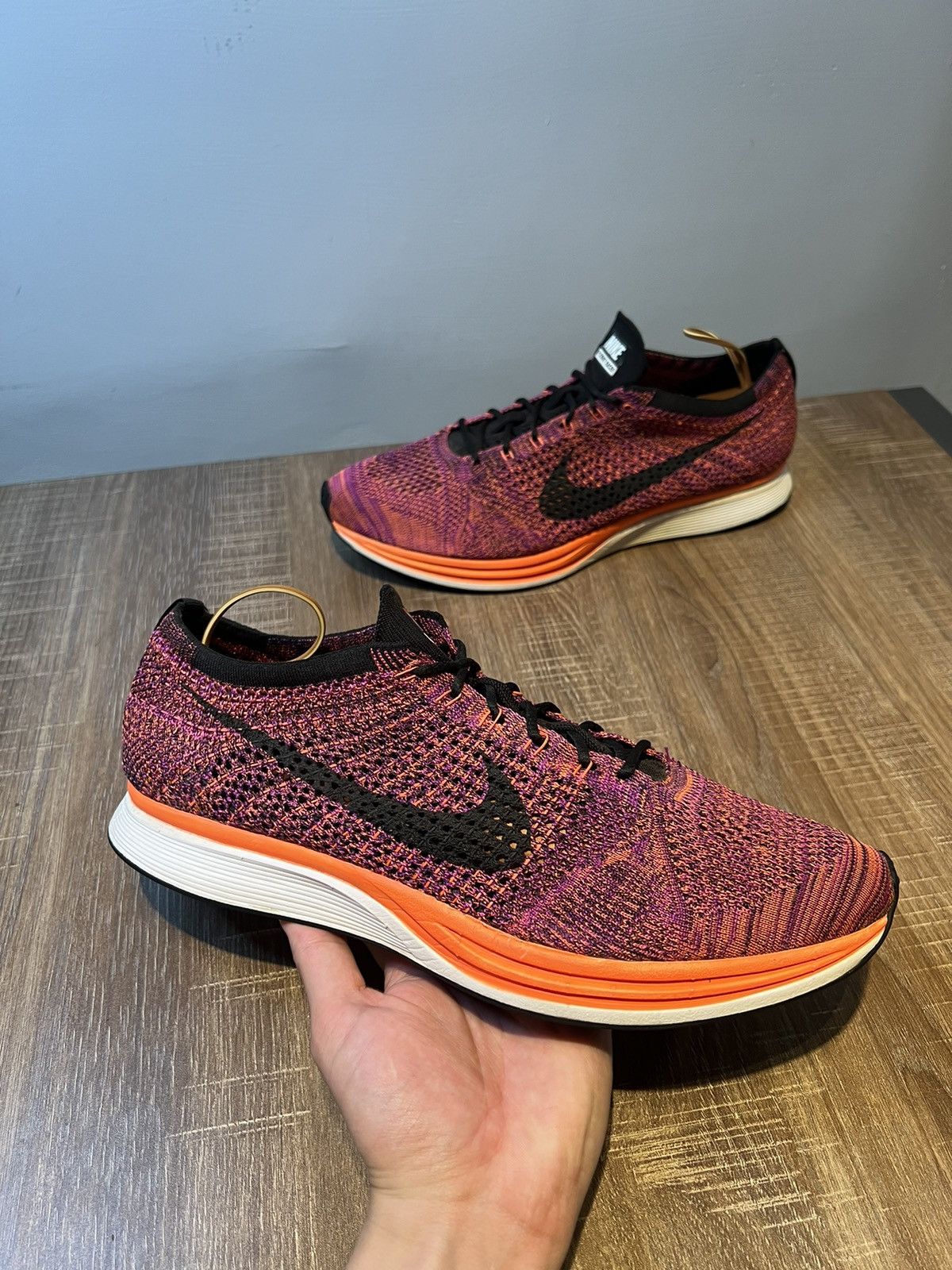 Flyknit racer acai berry deals