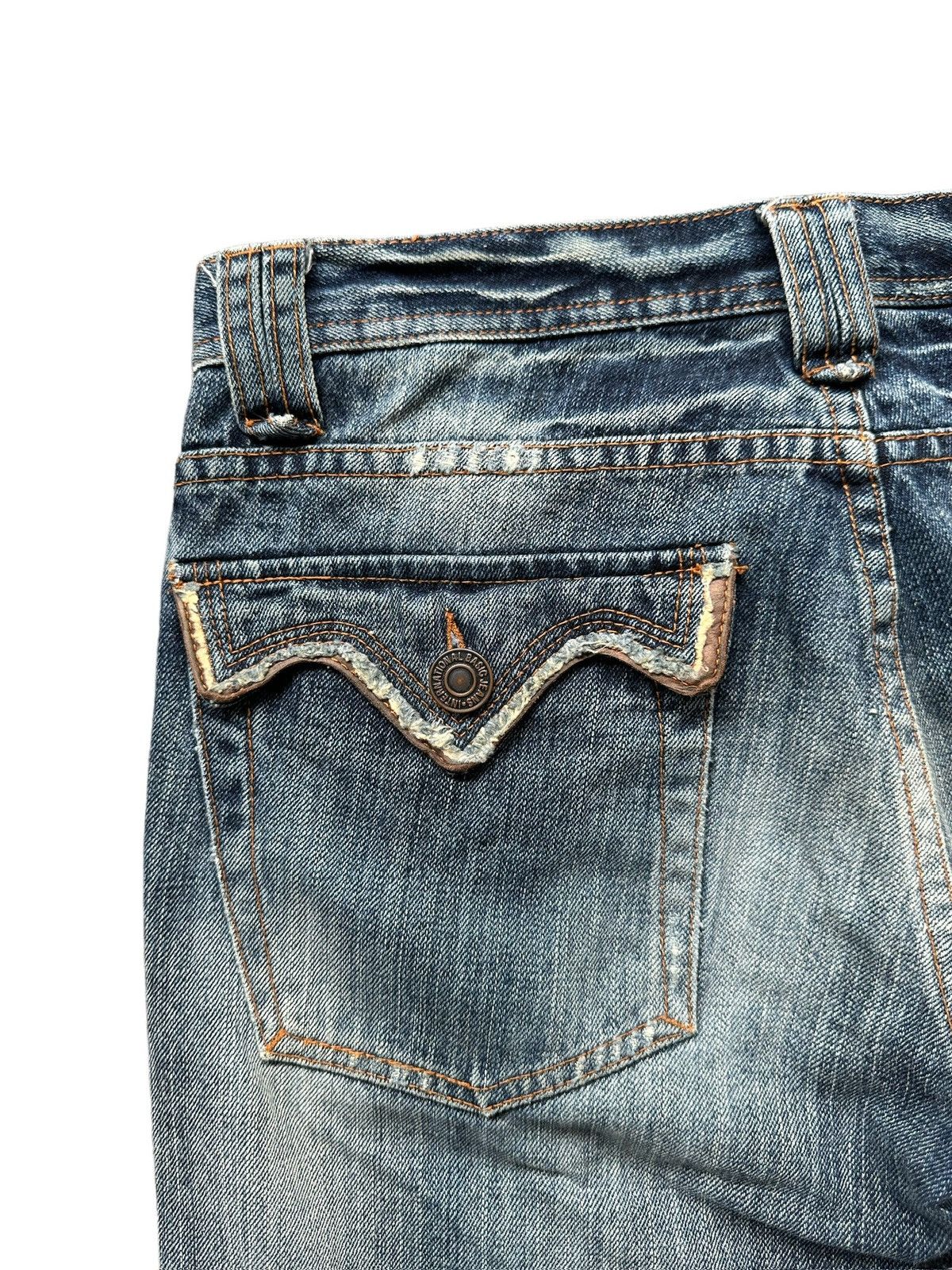 5351 POUR LES HOMMES 00s EDGE by Rupert Japanese rocker denim Size US 31 - 15 Thumbnail