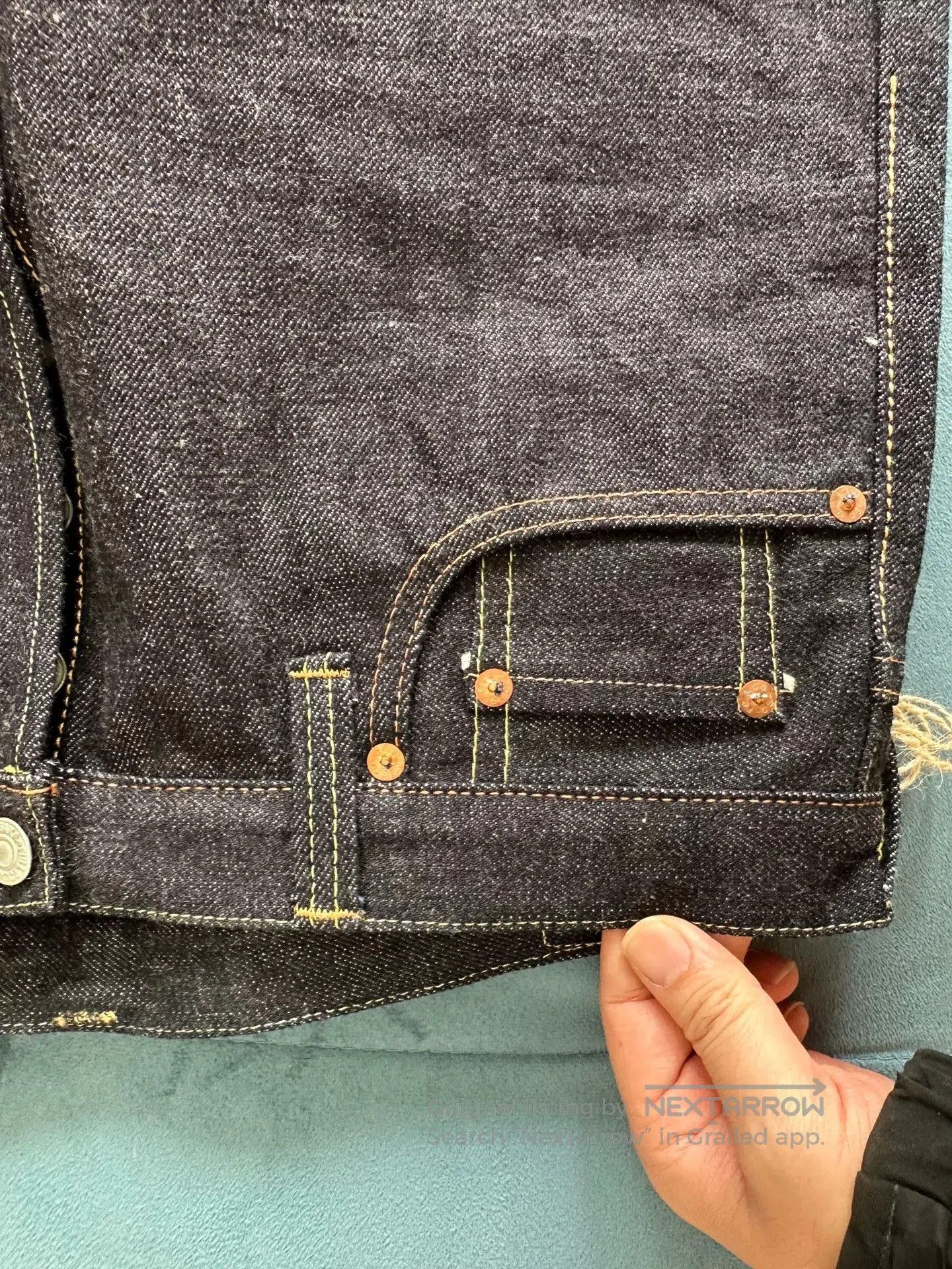 Full Count & Co. Full Count 1109xx Red Selvedge Jeans. Size US 31 - 6 Thumbnail