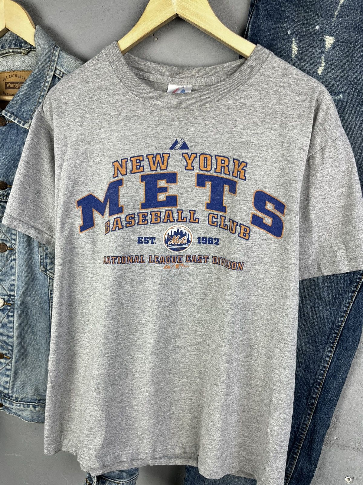 MLB New York mets t shirt vintage Size US M / EU 48-50 / 2 - 2 Thumbnail