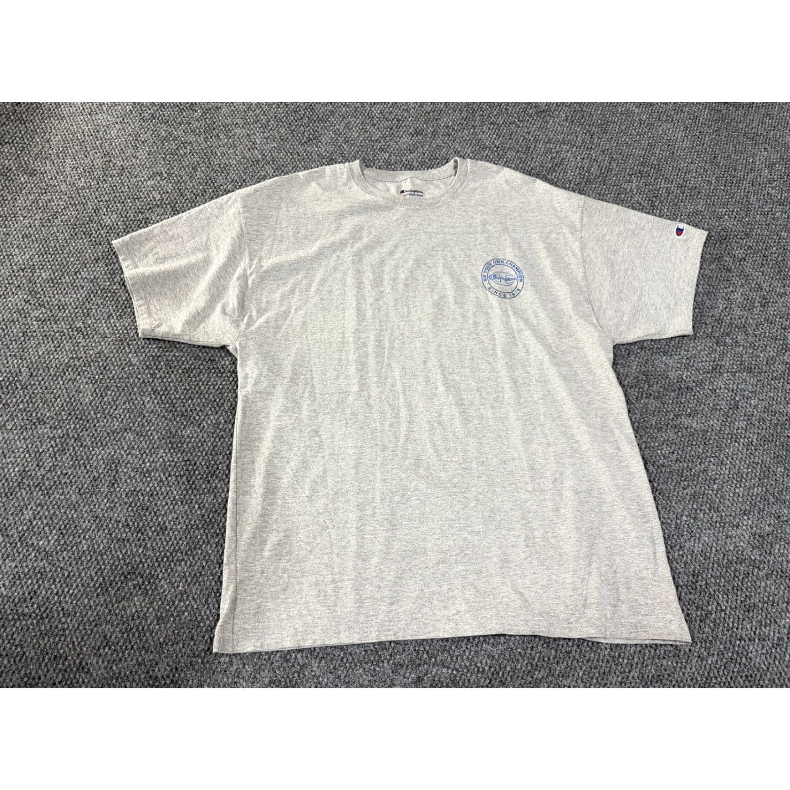 Champion Champion T Shirt Mens 2XL Gray Graphic Logo Short Sleeve Athletic Size US XXL / EU 58 / 5 - 6 Thumbnail