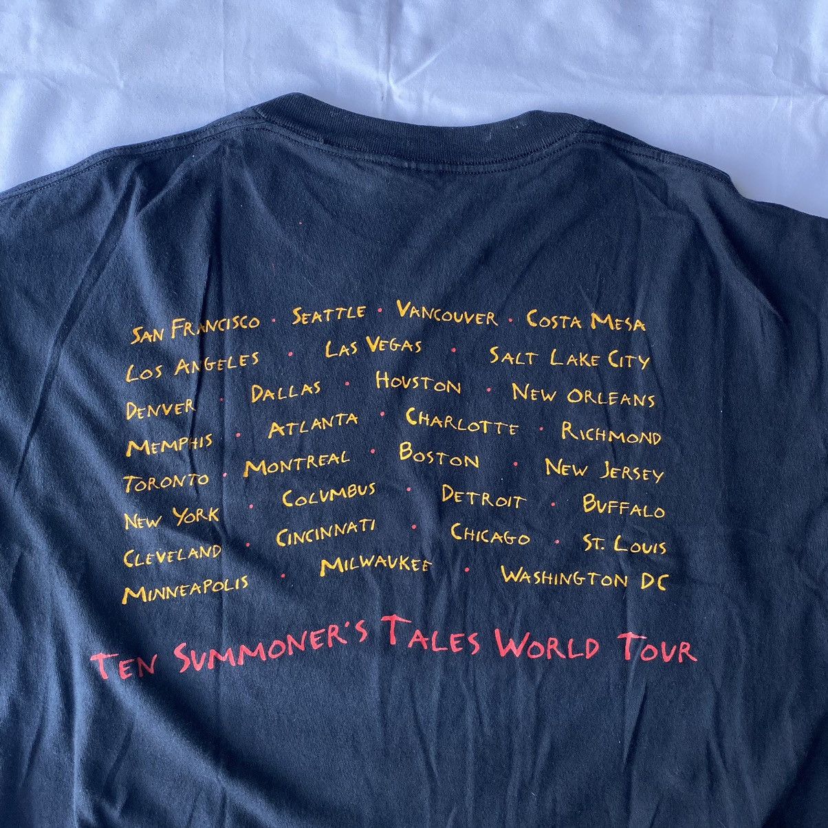 Band Tees × Vintage Vintage 90s Sting Ten Summoner’s Tales World Tour Tees Size US XL / EU 56 / 4 - 9 Thumbnail