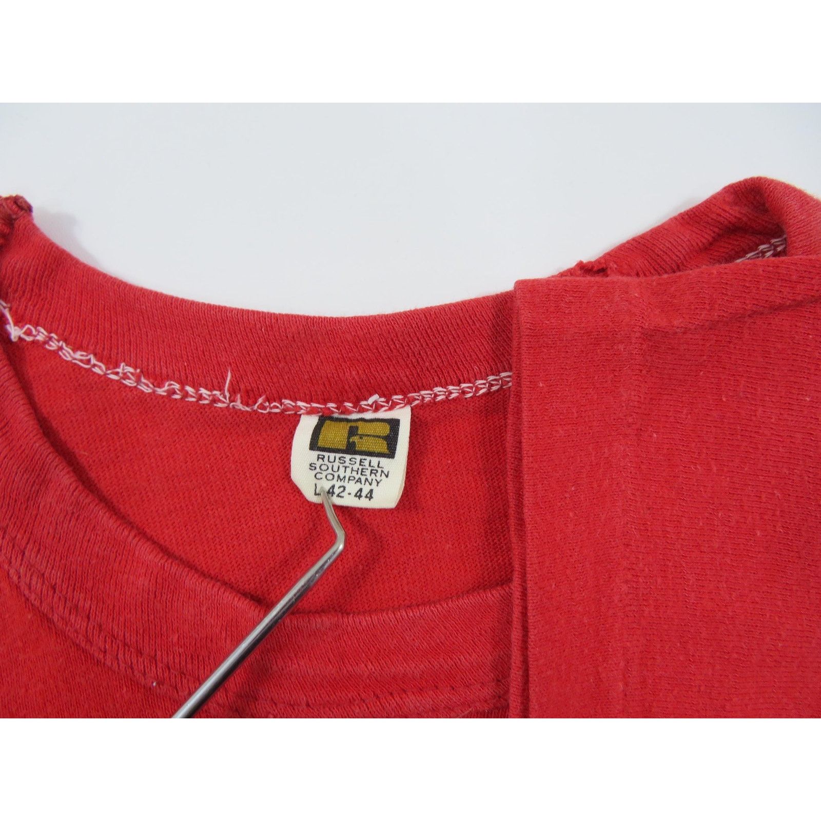Russell Athletic Superman Russell Southern Red T-shirt Sz M 1960s Size US M / EU 48-50 / 2 - 4 Thumbnail