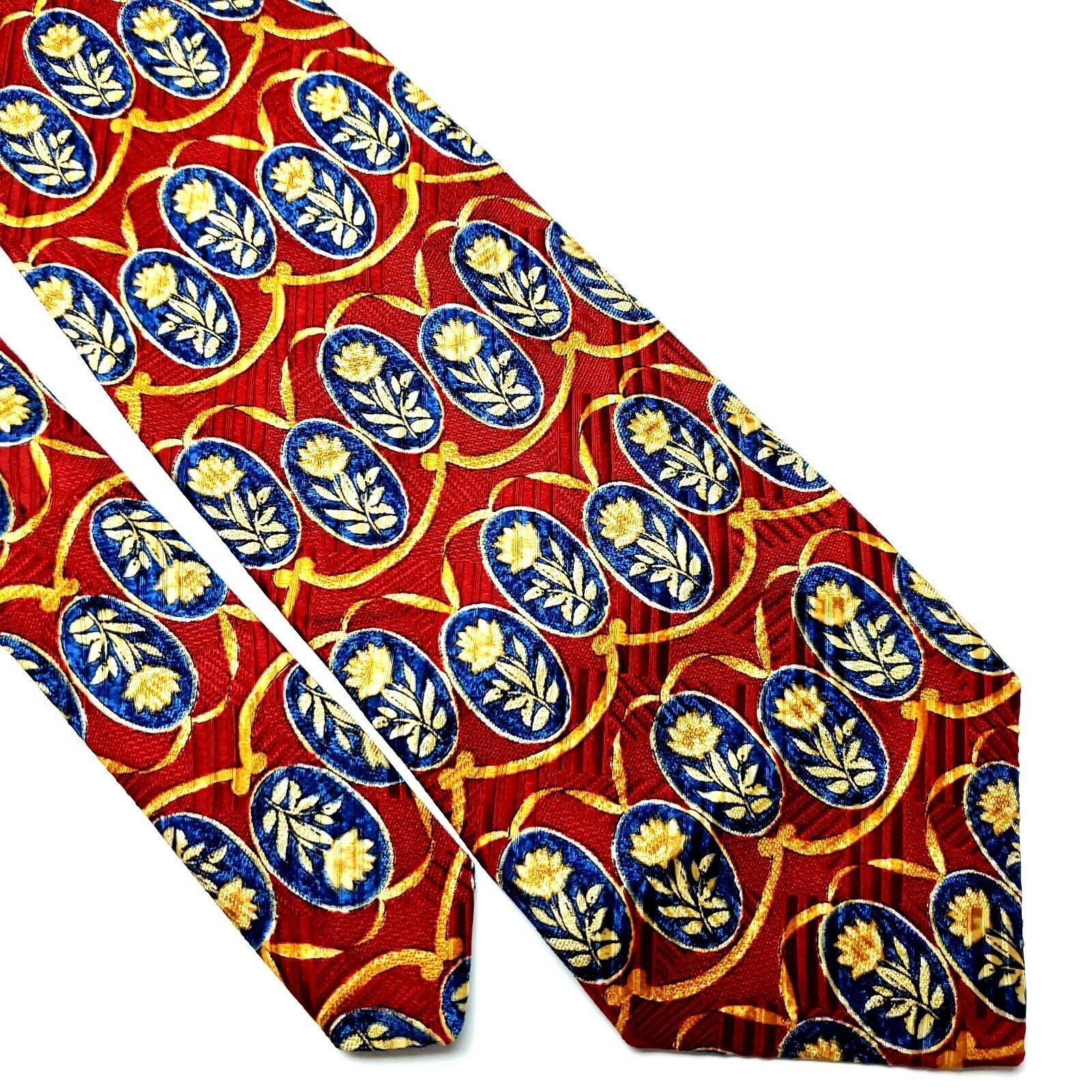 Robert Talbott Robert Talbott Best Of Class Silk Tie Print Red Floral Abstr Size ONE SIZE - 1 Thumbnail