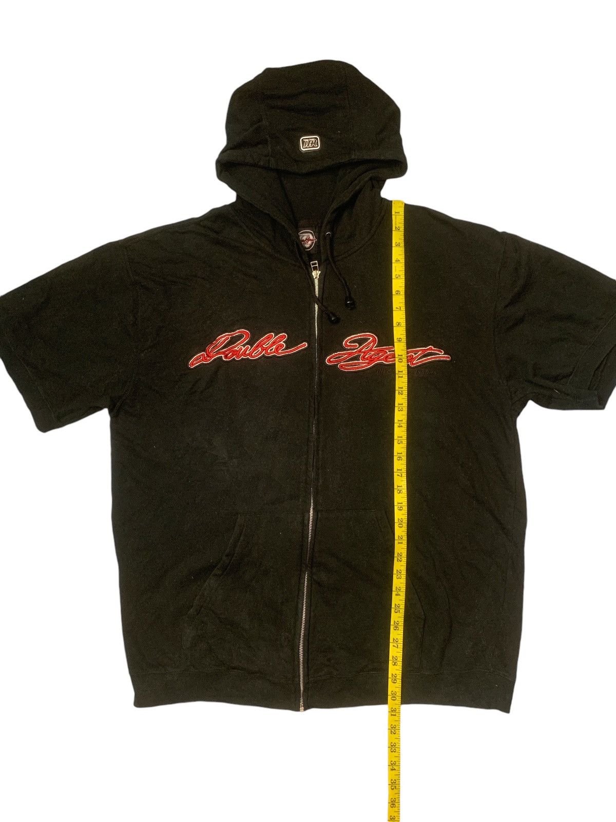 Japanese Brand × Rap Tees Rare Design Double Agent Short Sleeve Hoodie Size US XXL / EU 58 / 5 - 10 Thumbnail