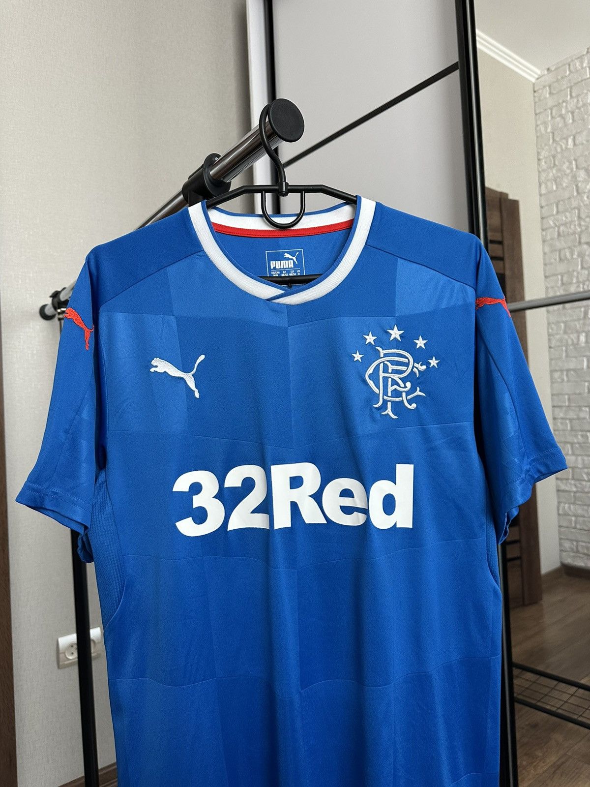 Puma 2016/2018 Puma Rangers Dodoo Soccer Jersey T-Shirt Size US M / EU 48-50 / 2 - 8 Thumbnail