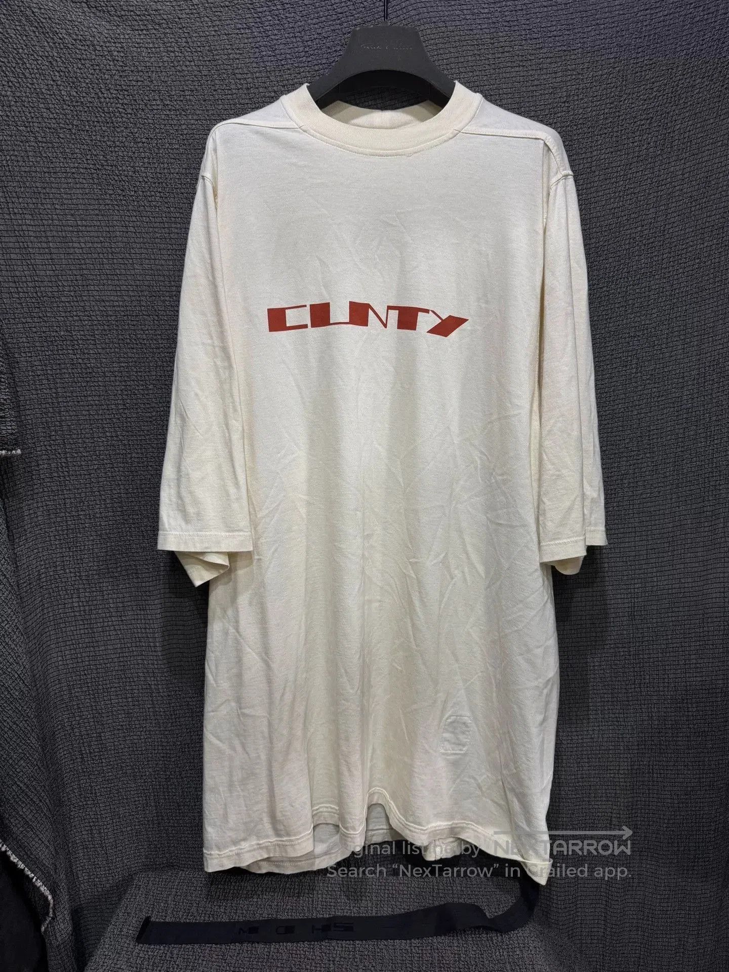Rick Owens oversized rick owens short sleeve t. Size US M / EU 48-50 / 2 - 1 Thumbnail