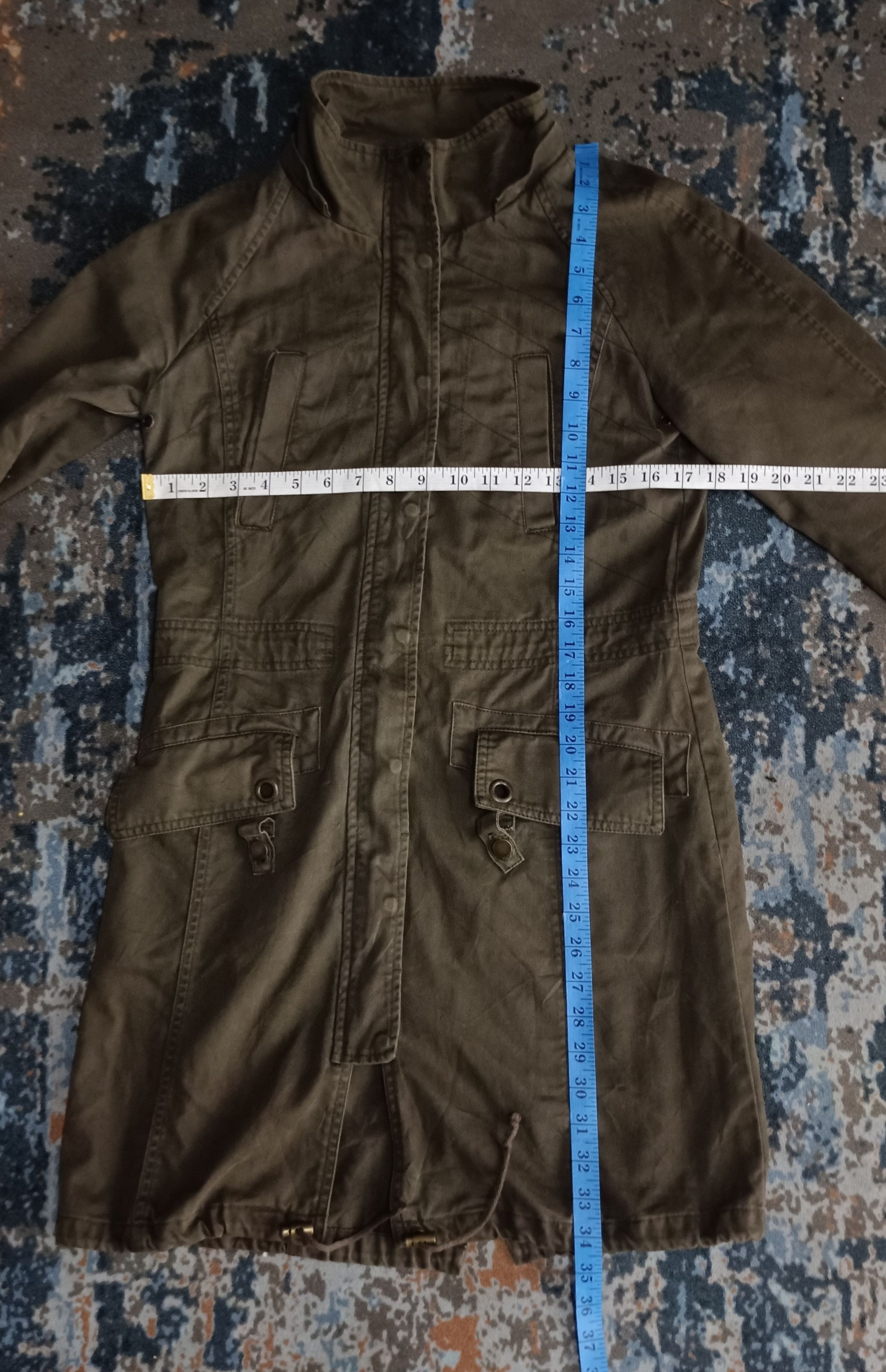 Japanese Brand Luiez Long Jacket Tactical Pocket Ifsixwasnine lgb style Size US S / EU 44-46 / 1 - 12 Thumbnail